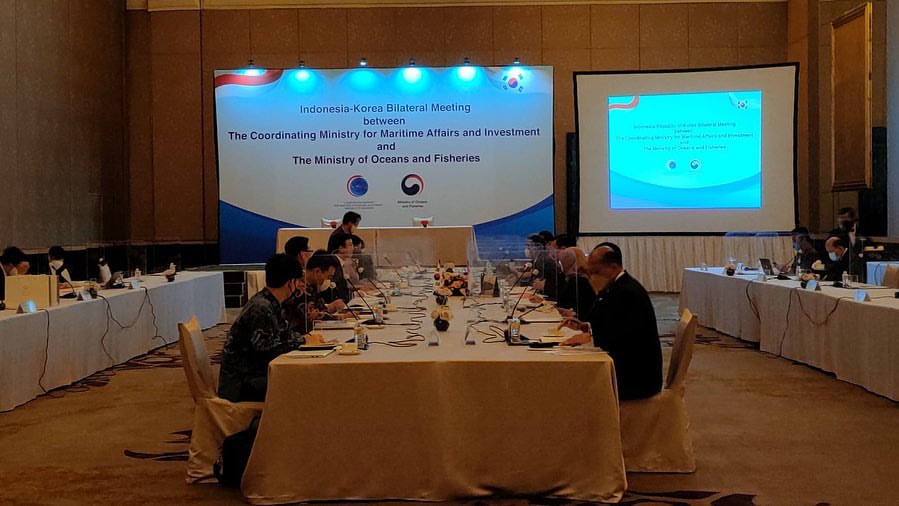 Dirjen PB menghadiri Bilateral Meeting antara Kemenkomarves dengan KKP - Korea (13/10/21)