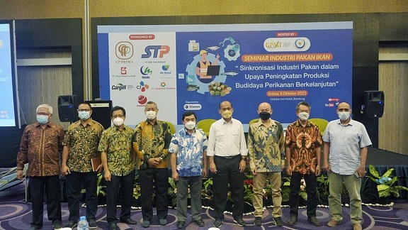 Dirjen PB membuka kegiatan Sinkronisasi Industri Pakan di Bandung (5/10/21)