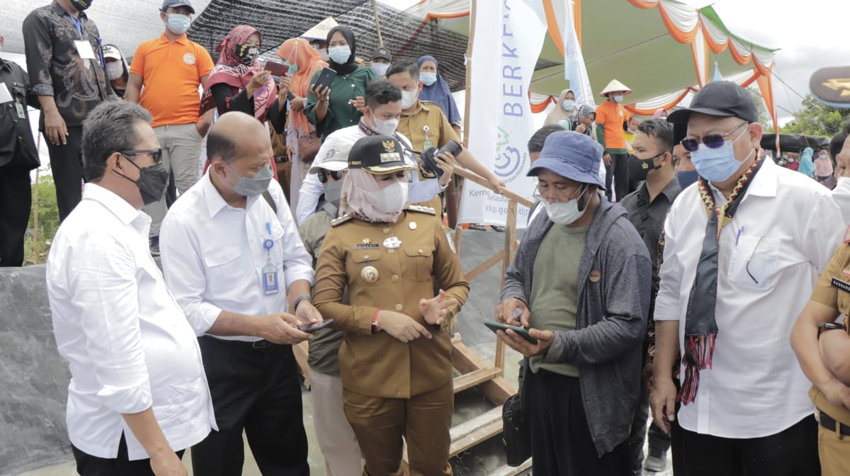 Kunjugan Kerja Menteri Kelautan dan Perikanan ke Dipasena, Bandar Lampung