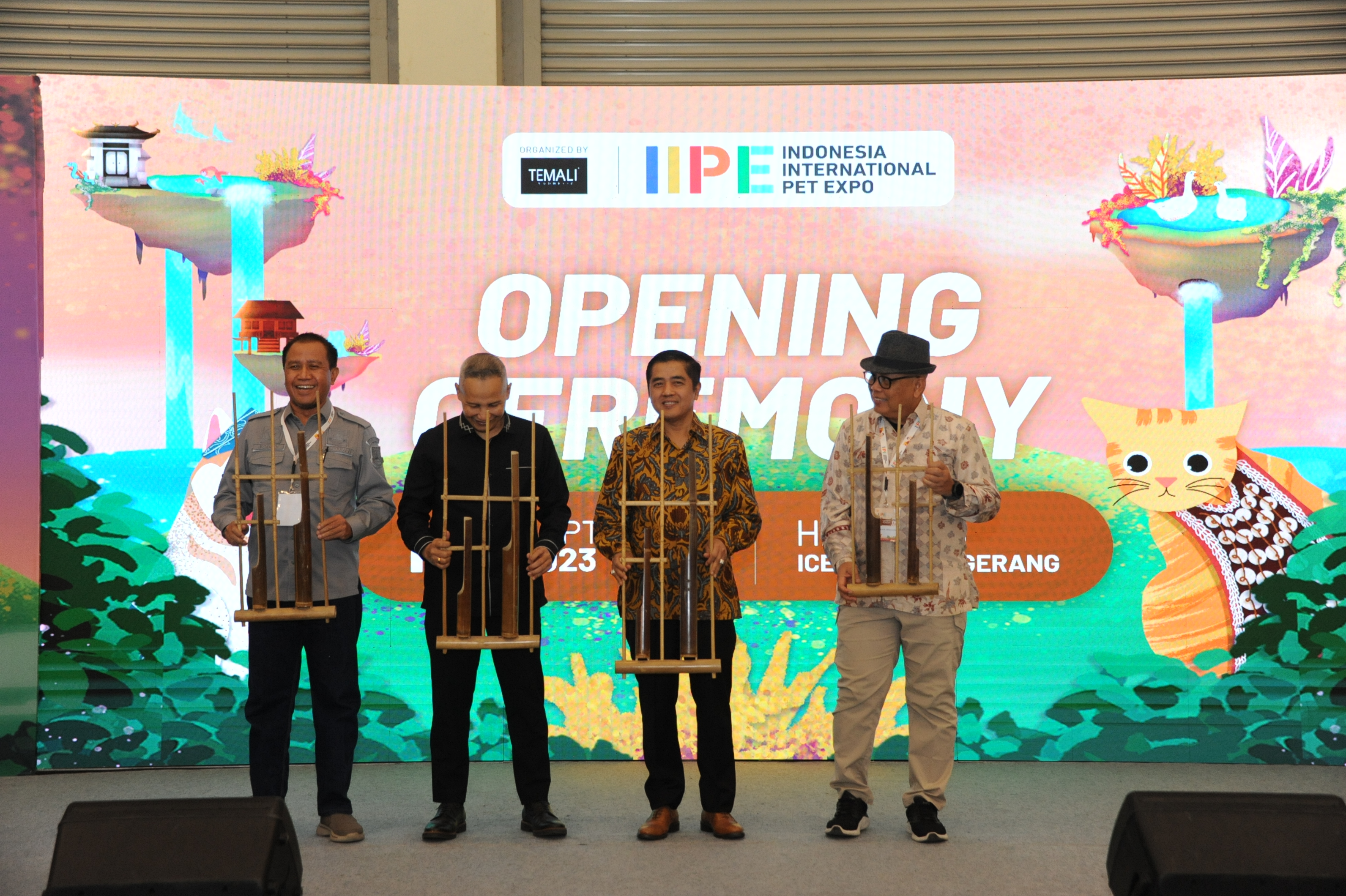 Kalikan dalam ajang Indonesia International Pet Expo 2023