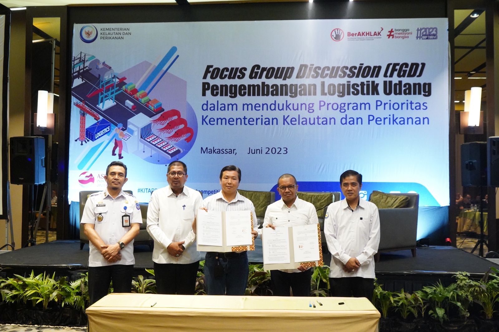 FGD Pengembangan Logistik Udang dalam mendukung Program Prioritas Kementerian Kelautan dan Perikanan