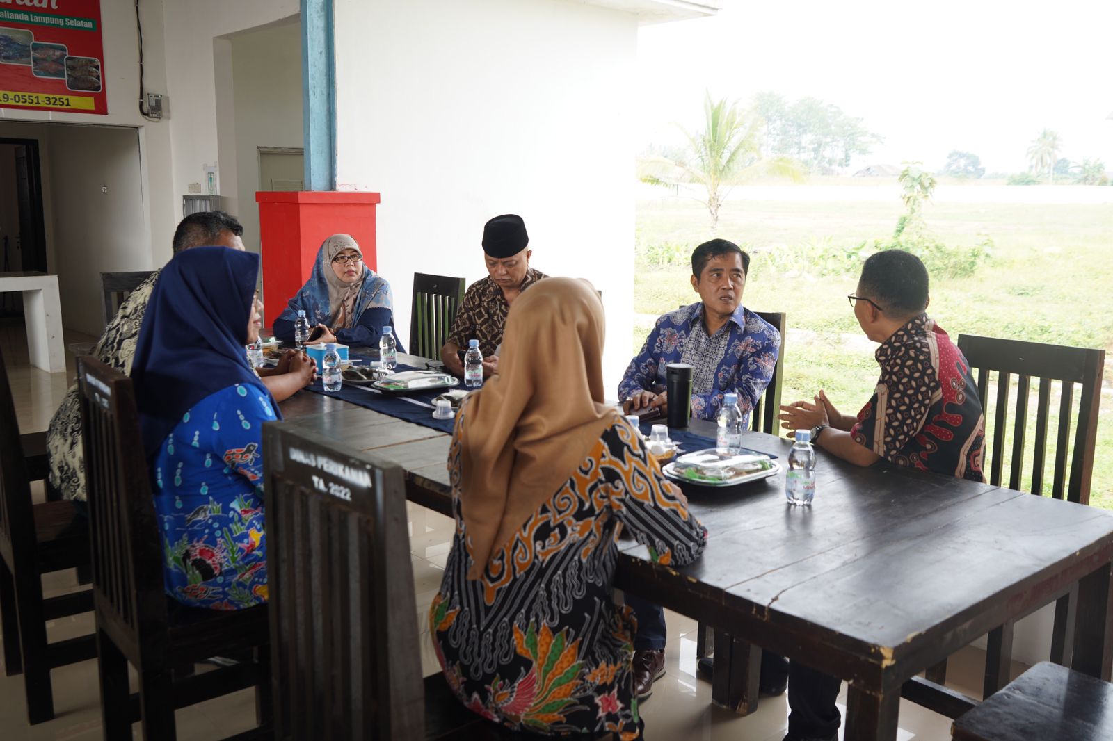 Kunjungan Dirjen PDSPKP ke Sentra Kuliner Kalianda, Lampung Selatan