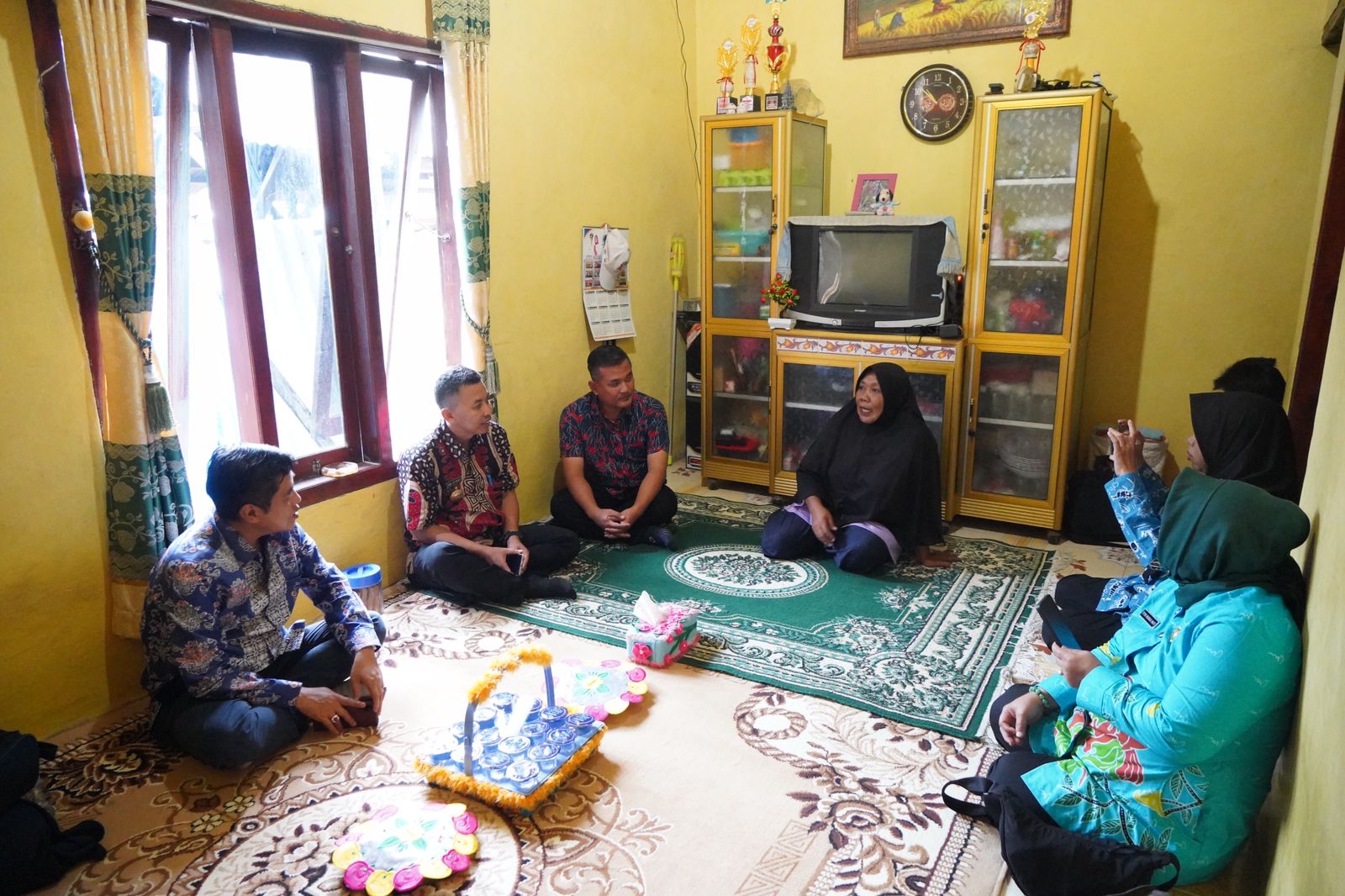 Kunjungan Kerja Dirjen PDSPKP ke Poklahsar Melati 1 di kalianda, Lampung Selatan