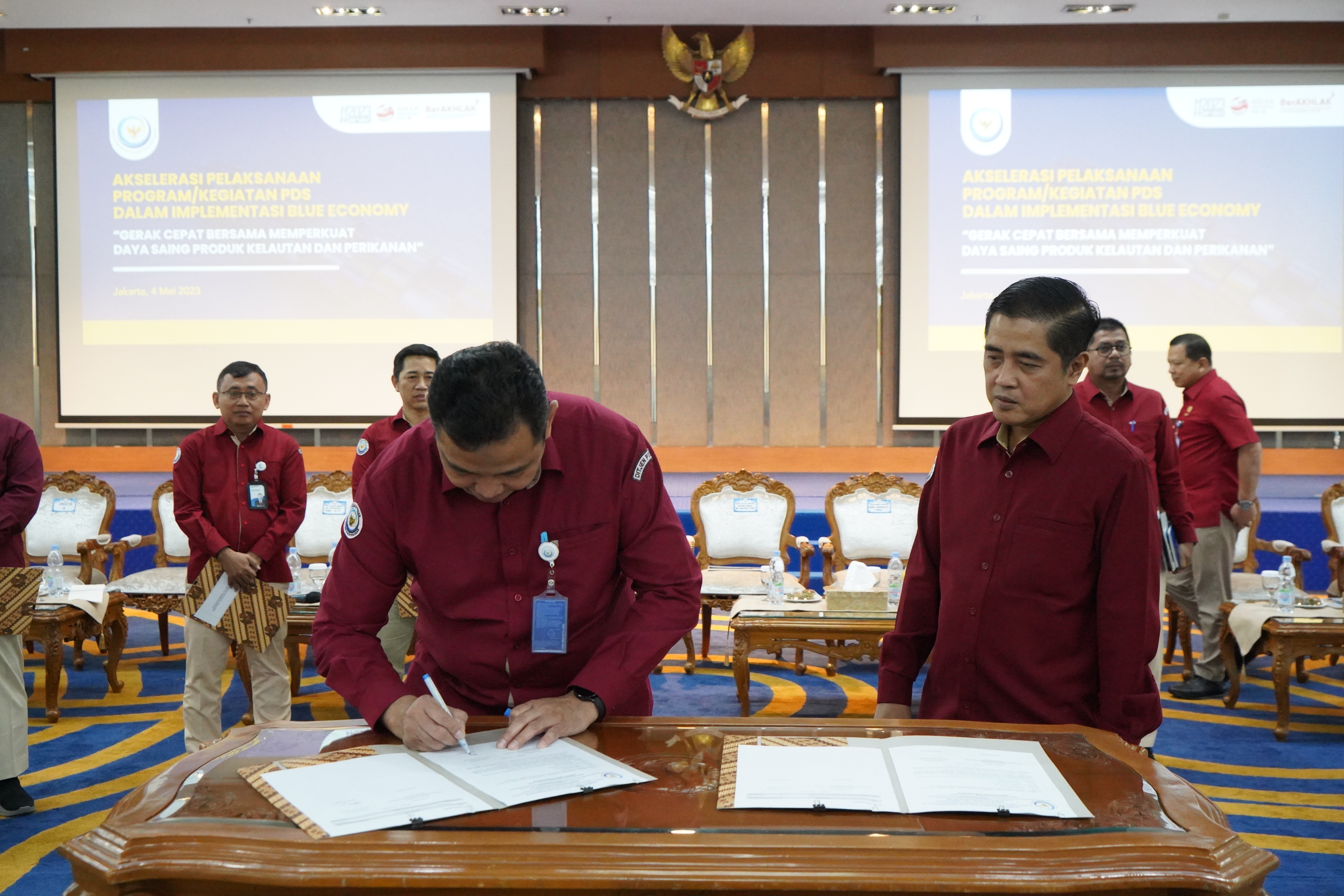 penandatanganan Perjanjian Kinerja lingkup Ditjen PDSPKP