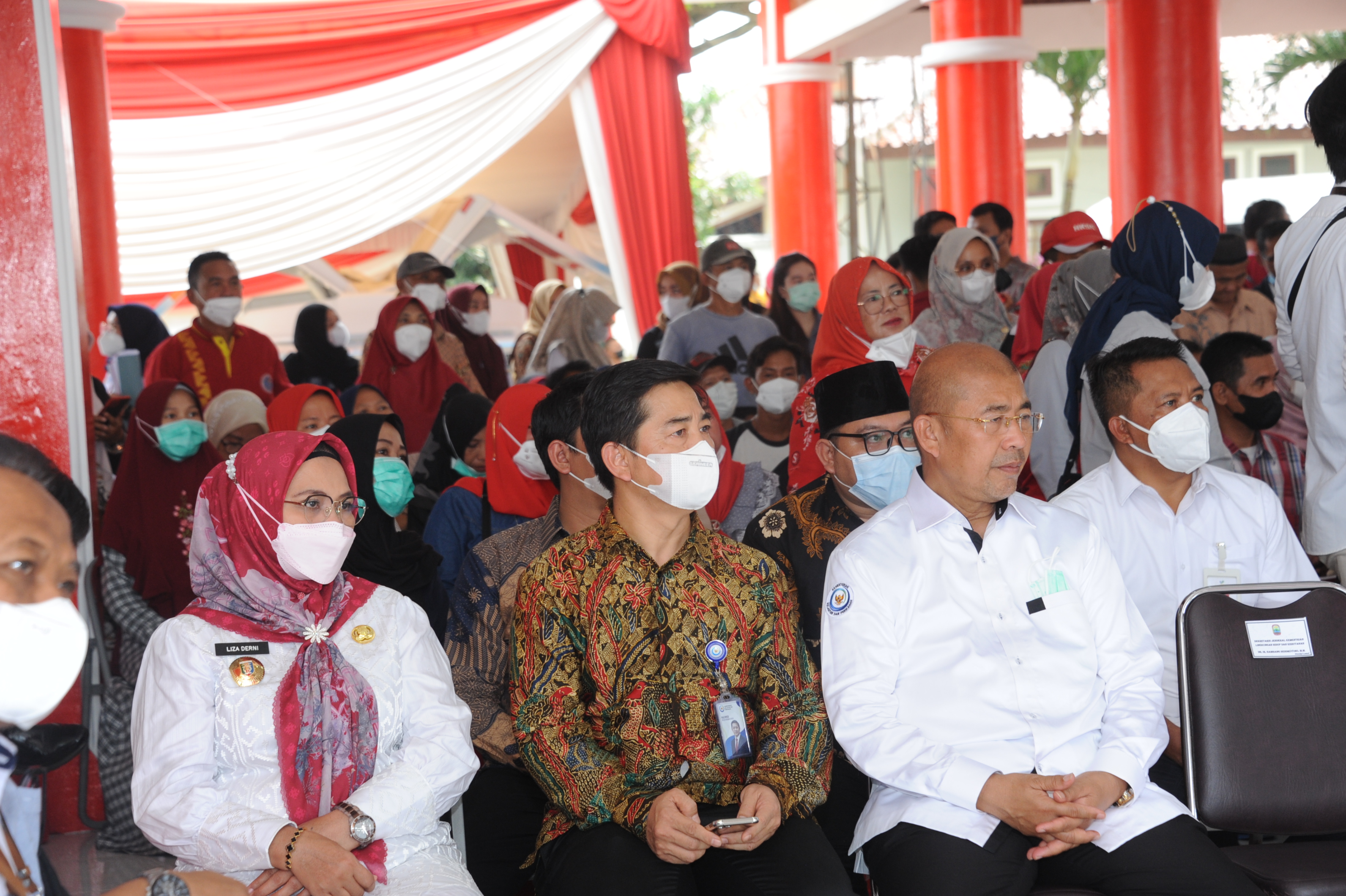 Kampanye Gemarikan dan Penyerahan Bantuan bersama Ketua DPR Ibu Puan Maharani Lampung