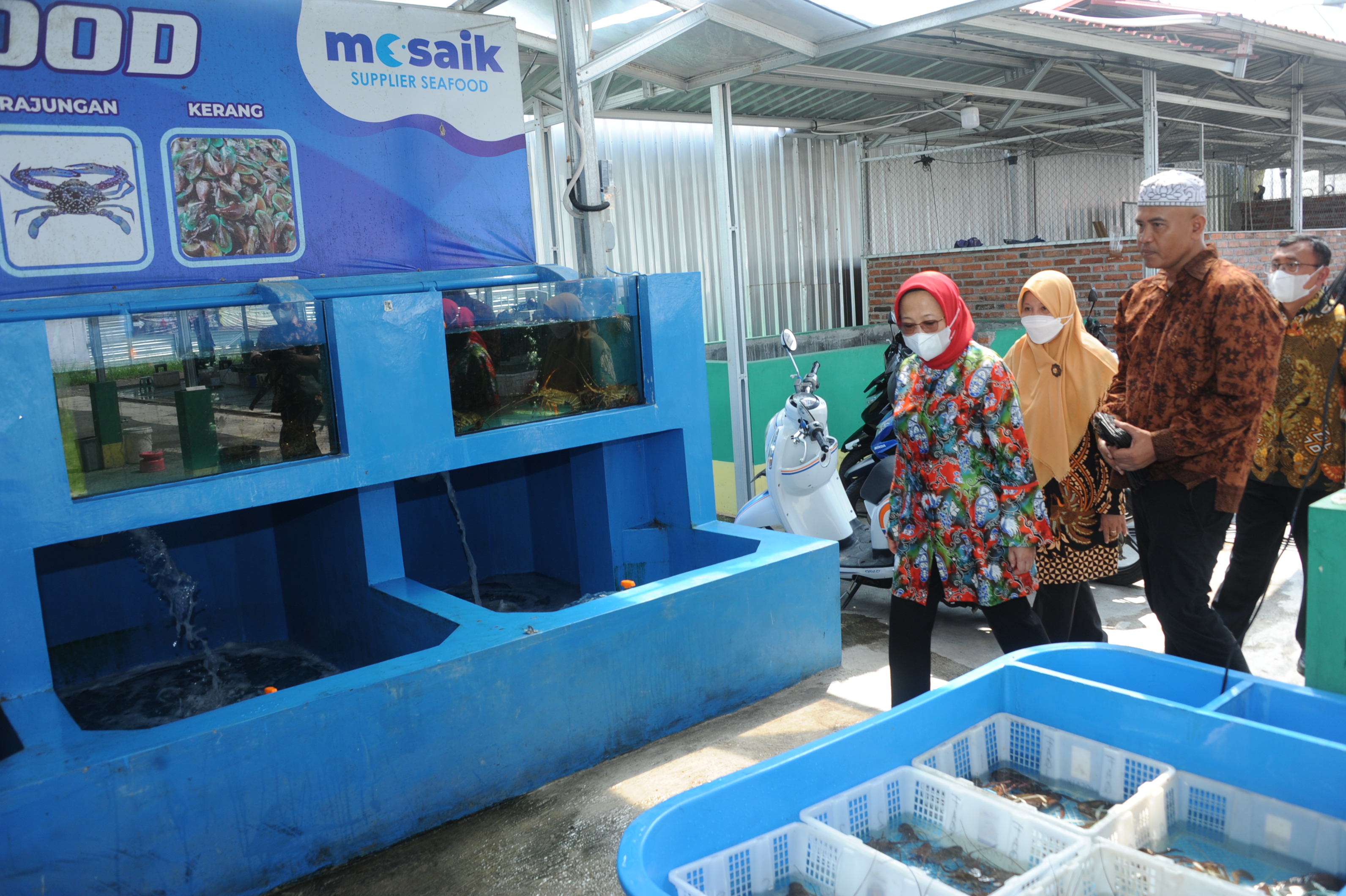 Pusat Grosir Ikan Segar Guyup Rukun Makmur (GRM) Karang Anyar