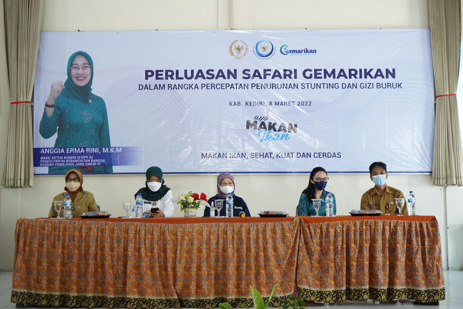 Kampanye Gemarikan di Kabupaten Kediri