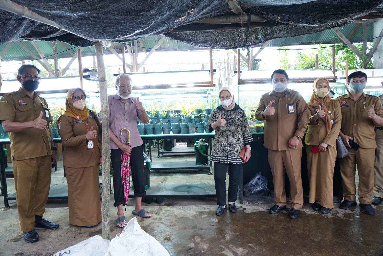 Kunjungan ke Goldenlead Aquatic Farm di Kabupaten Malang