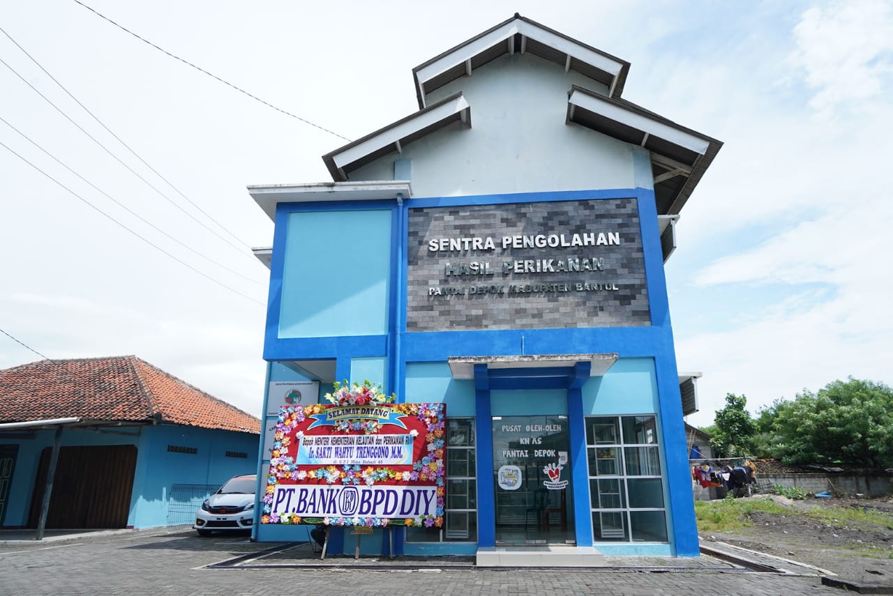 Kunjungan MKP ke Sentra Pengolahan Hasil Perikanan Pantai Depok Kabupaten Bantul DIY