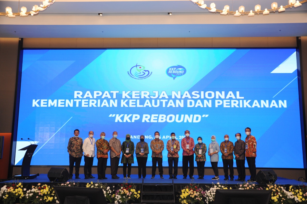 Partisipasi Ditjen PDSPKP Pada Rapat Kerja Nasional Kementerian Kelautan dan Perikanan Tahun 2021
