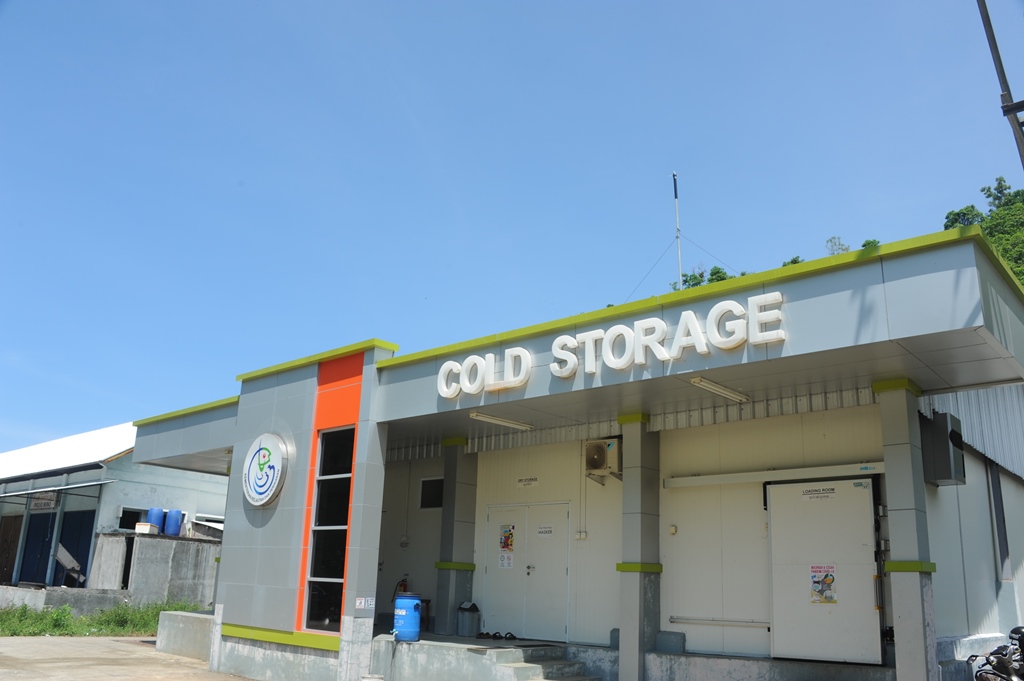 Kunjungan Kerja Dirjen PDSPKP ke Cold Storage Sadeng