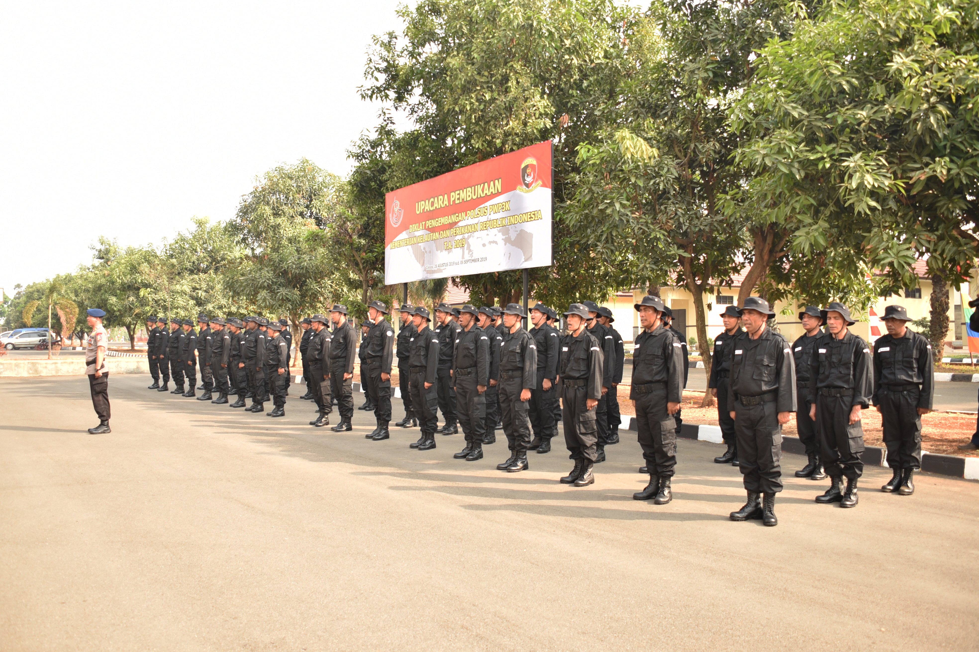 Pendidikan Dan Pelatihan Polisi Khusus Pengeloaan Wilayah Pesisir dan Pulau-Pulau Kecil (PWP3K ) Tahun Tahun 2019