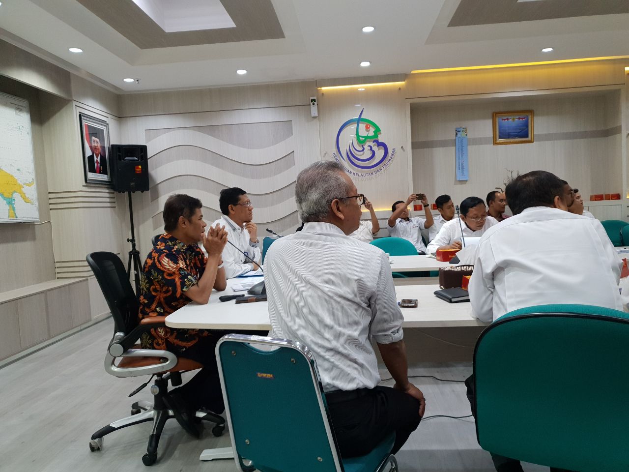 Konsesus Reformasi Birokrasi Lingkup KKP Yang Dilaksanakan Tanggal 24 April 2018 di RR Itjen GMB III Lt.3