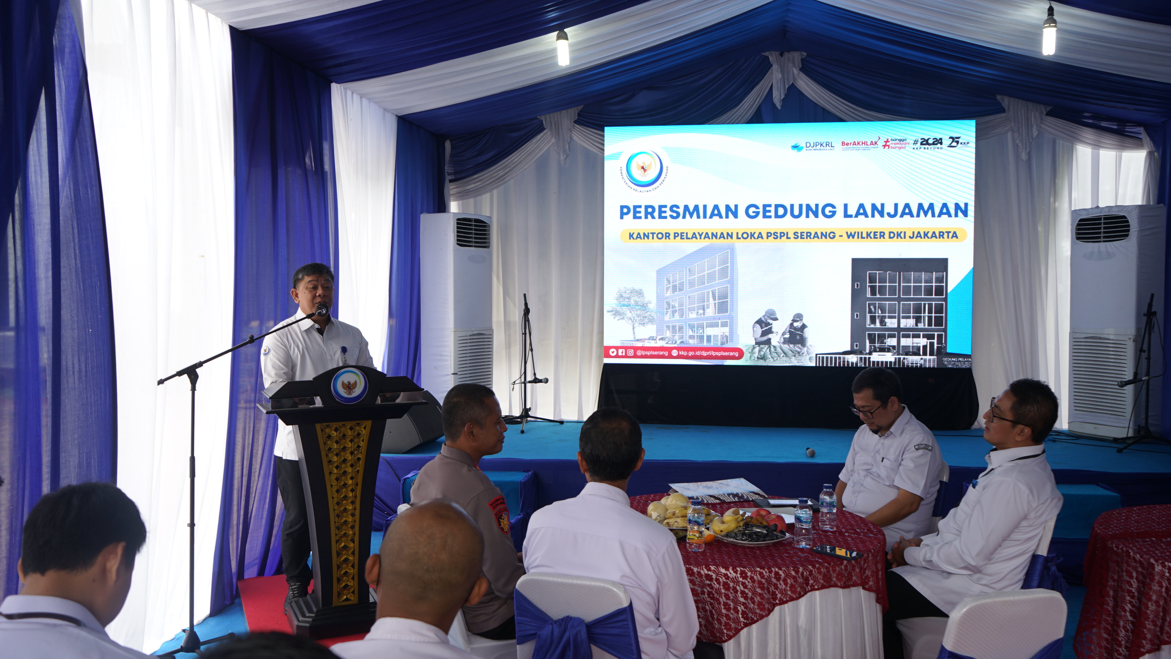 Peresmian Kantor Pelayanan Loka Pengelolaan Pesisir dan Laut (LPSPL) Serang Wilayah Kerja DKI Jakarta