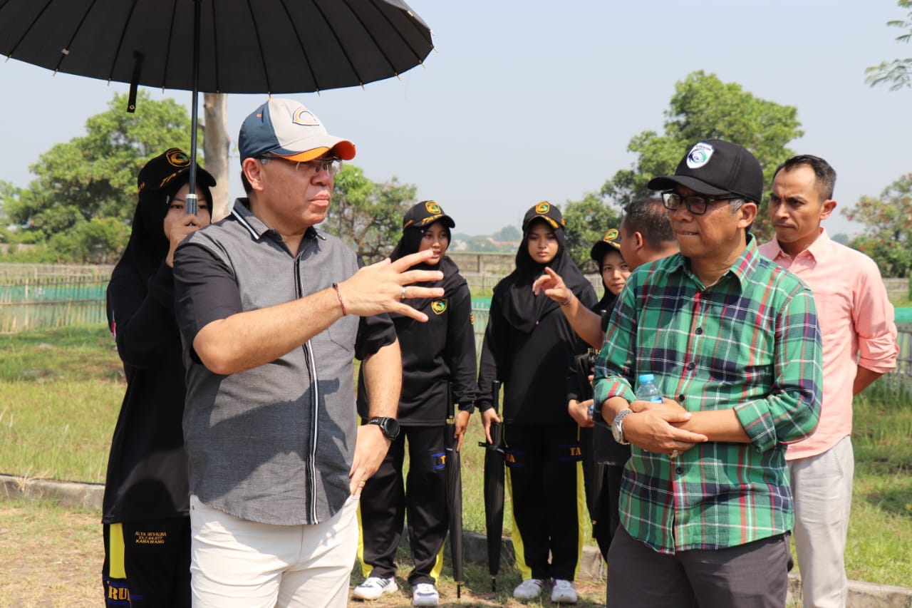 KEPALA BPPSDM KP TINJAU PENINGKATAN KUALITAS SARPRAS POLITEKNIK KP KARAWANG