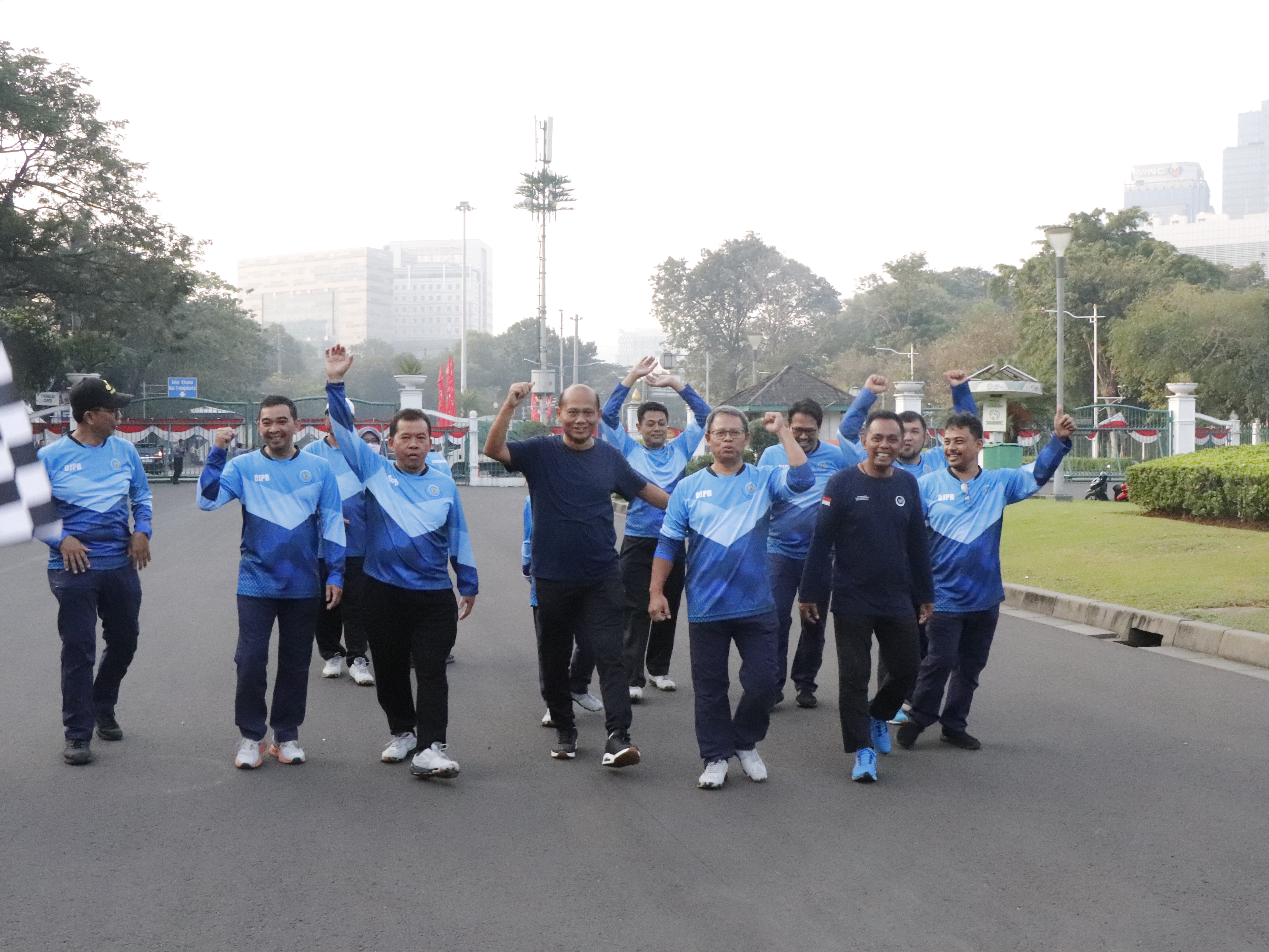 Jalan Sehat Pegawai Lingkup Direktorat Jenderal Perikanan Budi Daya