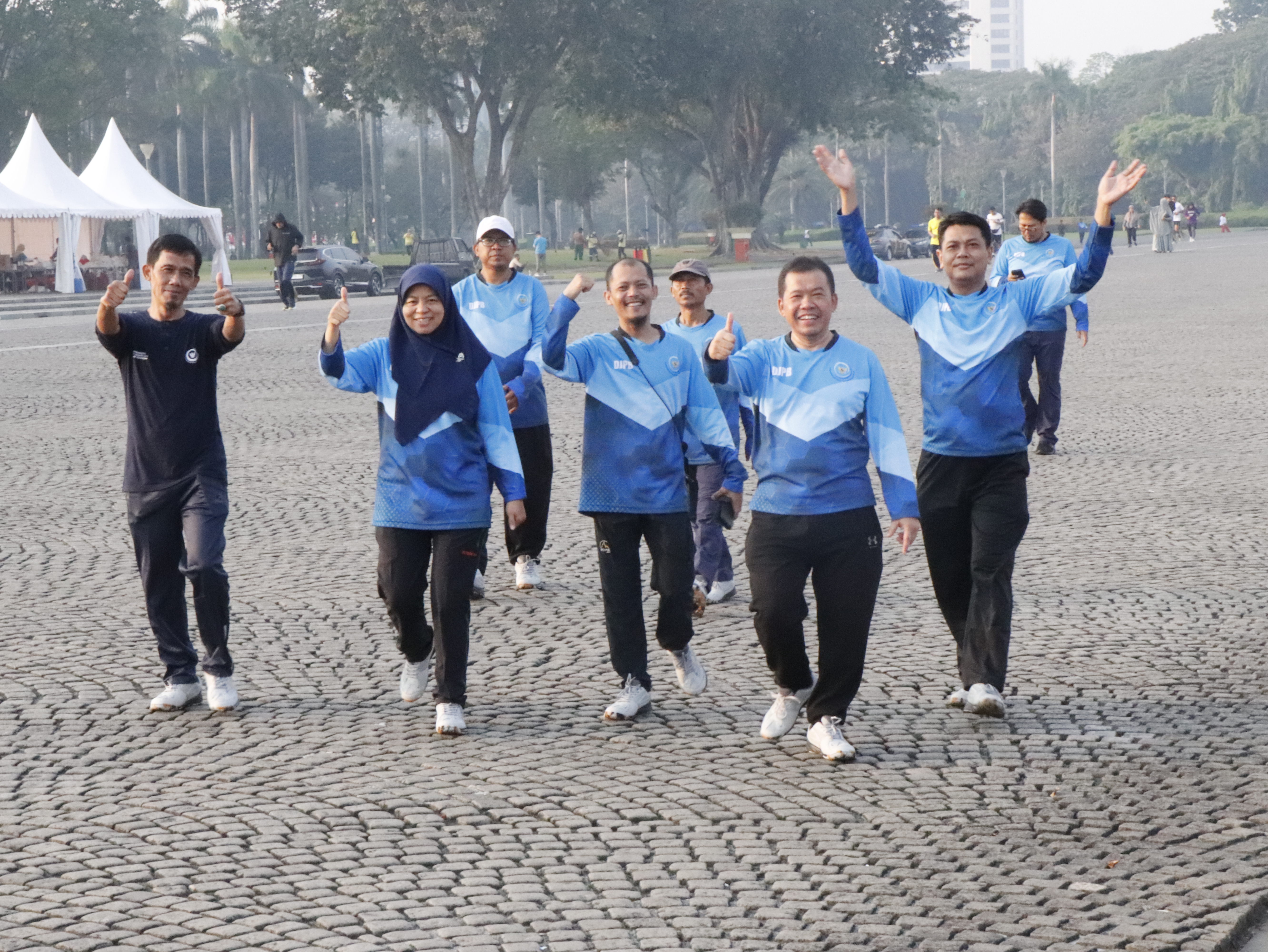 Jalan Sehat Pegawai Lingkup Direktorat Jenderal Perikanan Budi Daya