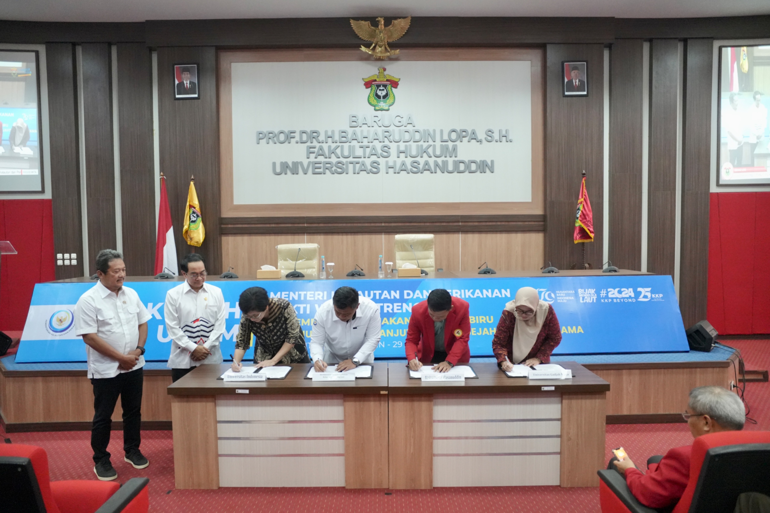 Kuliah Umum Menteri Kelautan dan Perikanan di Universitas Hasanuddin, Makassar (29/8)