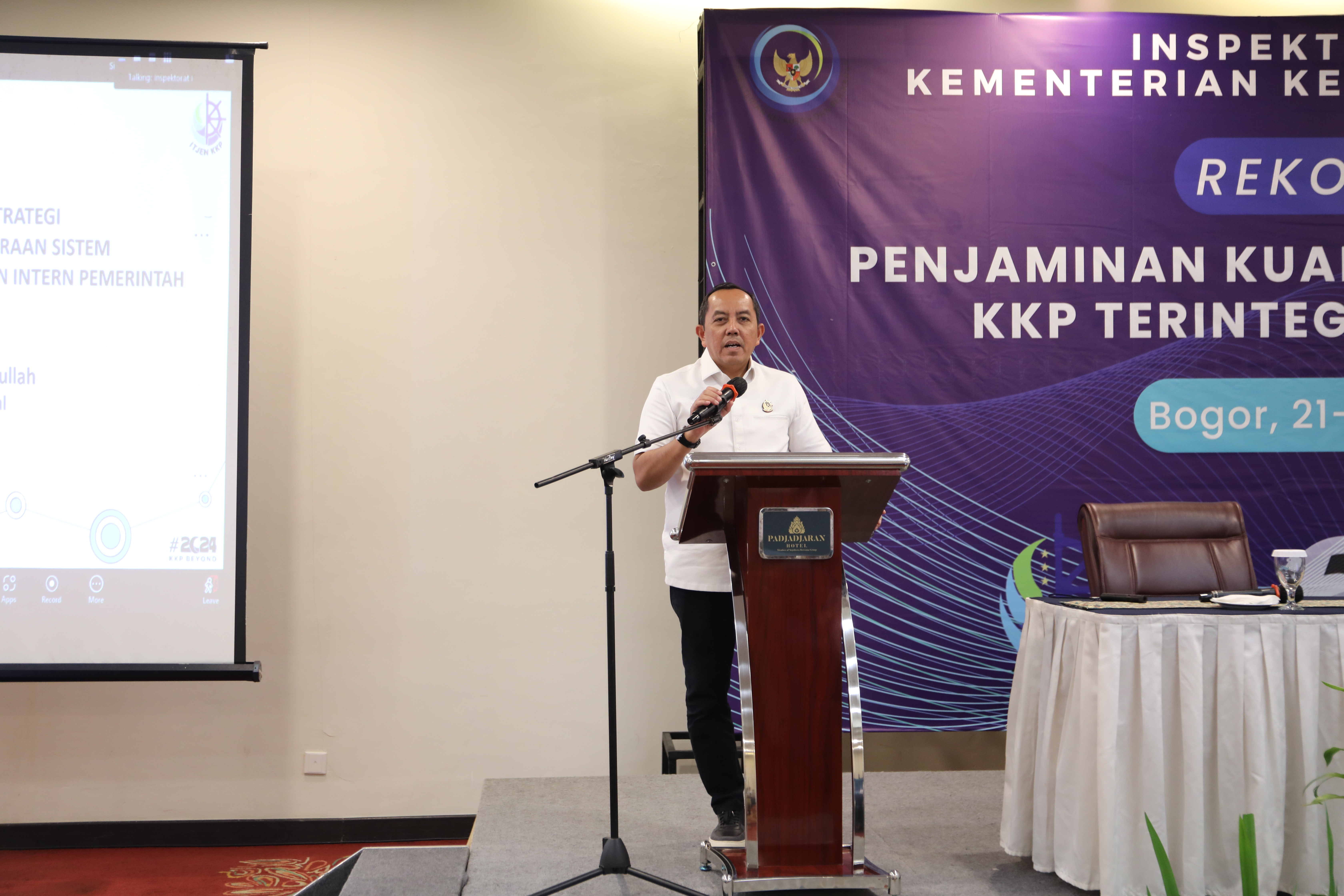 Rekonsiliasi Penjaminan Kualitas Maturitas SPIP KKP Terintegrasi Tahun 2024