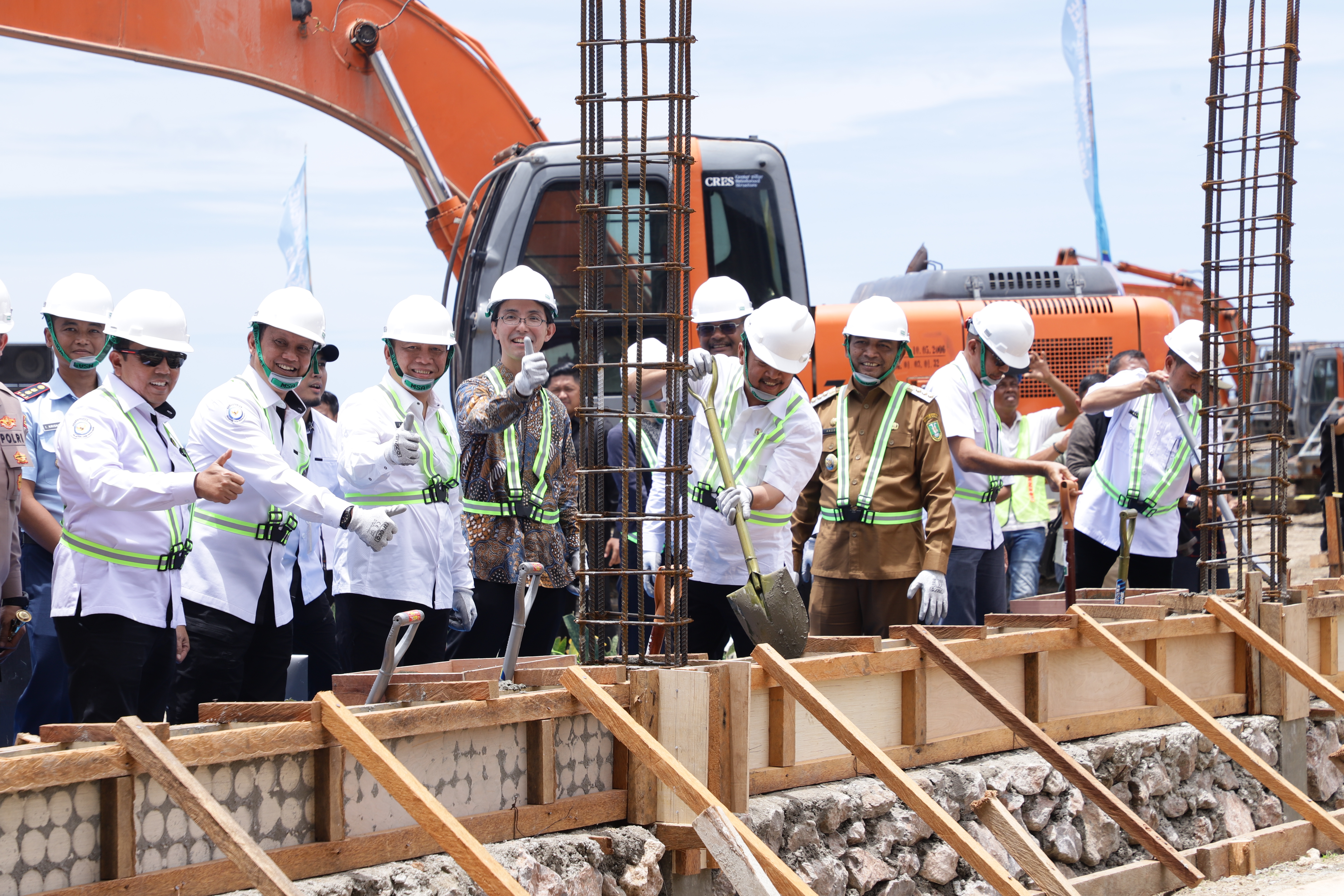 Groundbreaking Pembangunan Pelabuhan Perikanan Ie Meulee SKPT Sabang