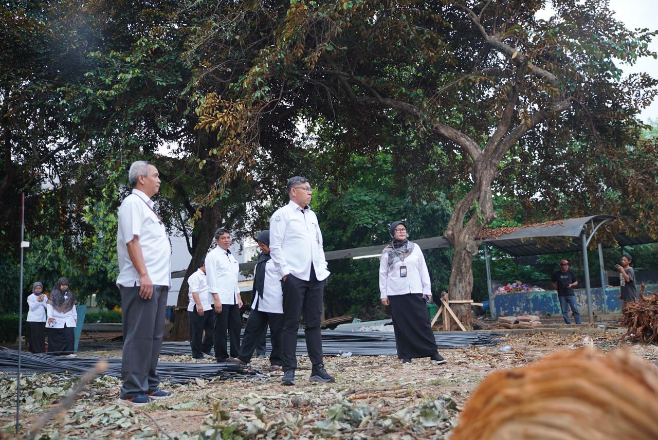 Tinjau peningkatan kualitas sarana dan prasarana Politeknik AUP Kampus Jakarta