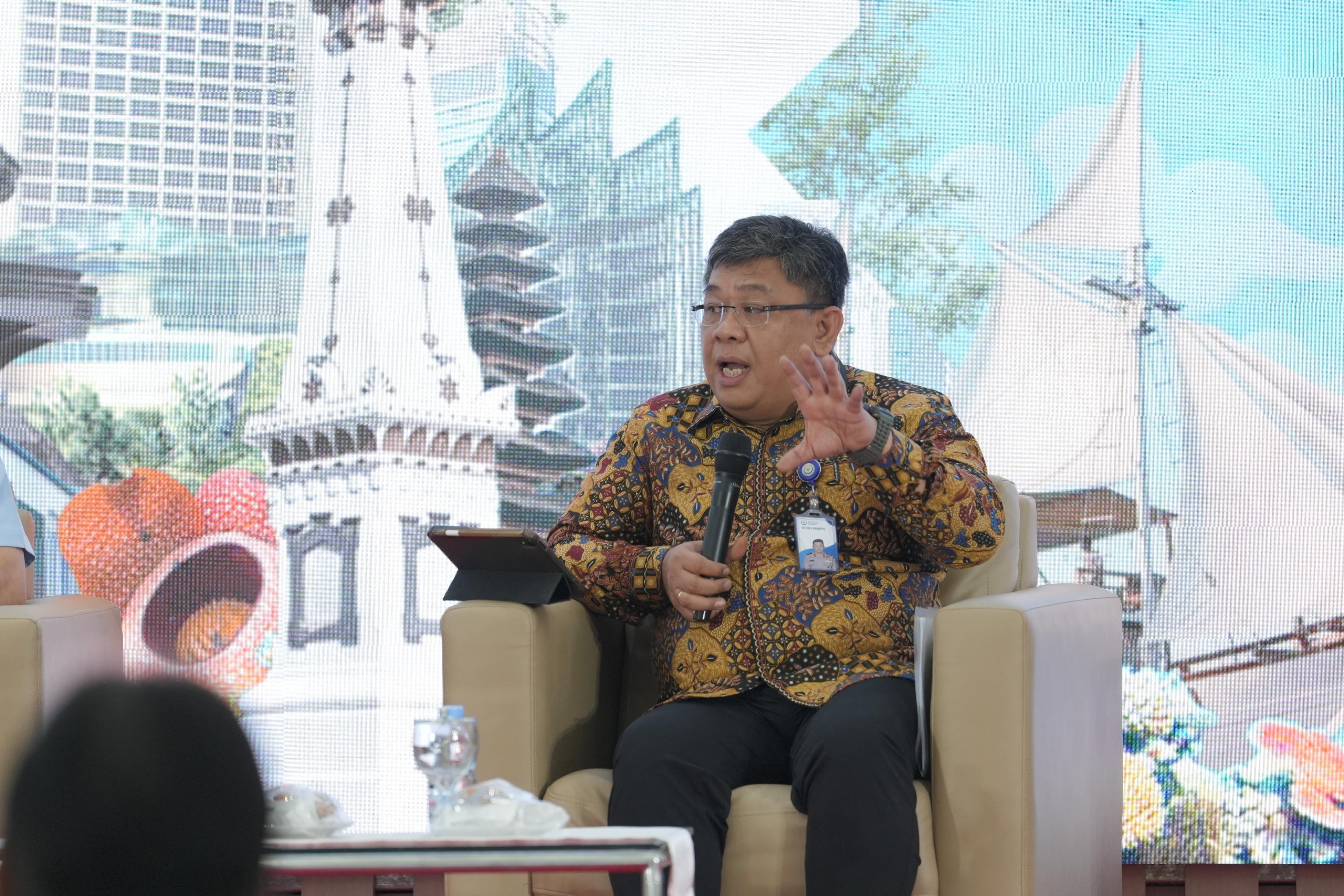 Narasumber Talkshow tema "One Spatial Planning Policy: Kunci Sukses Pembangunan Nasional Berkelanjutan", Jakarta (08/11).