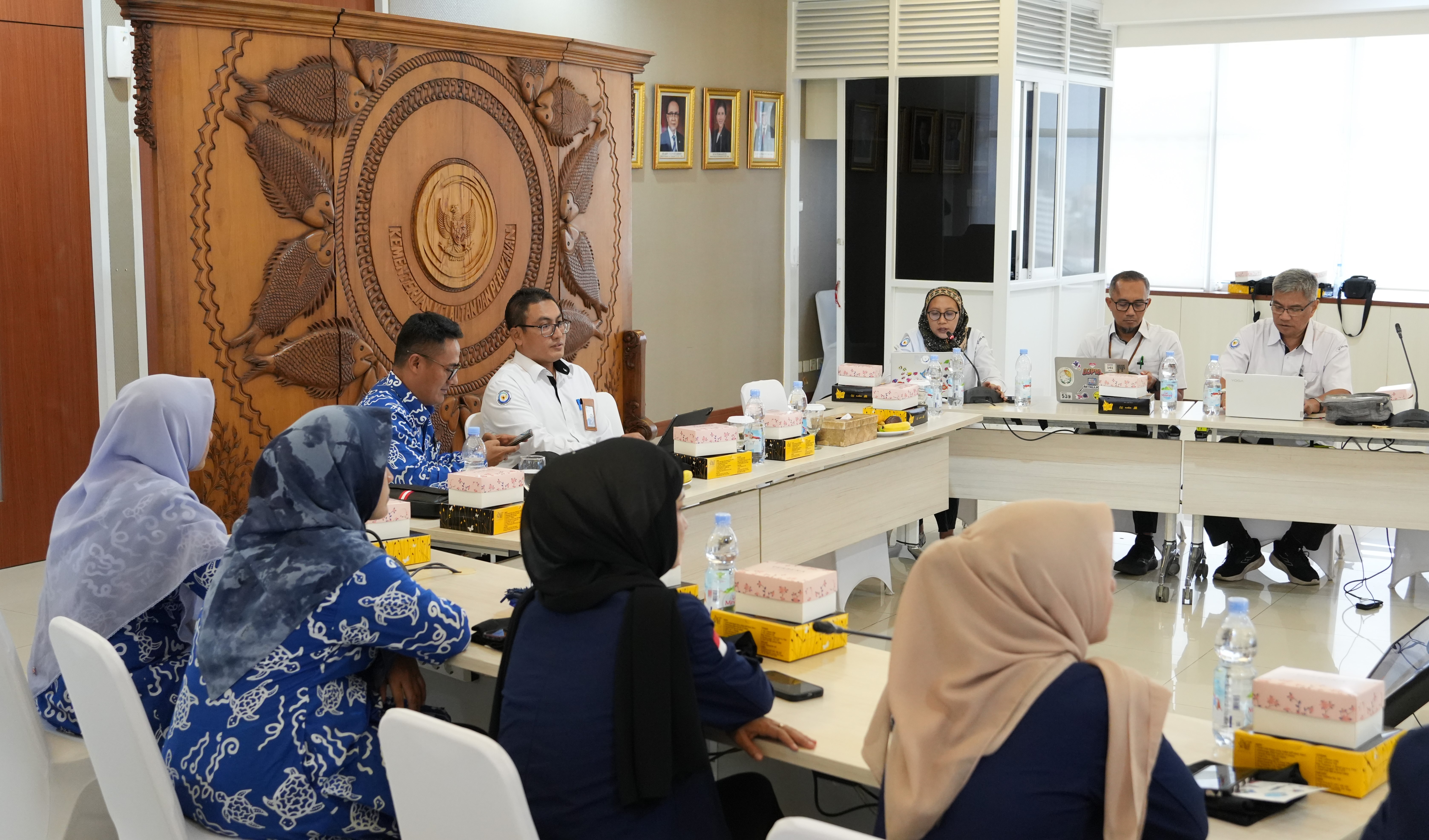 Kunjungan dan Audiensi Mahasiswa Program Studi Ilmu Kelautan Universitas Bengkulu, (19/11).