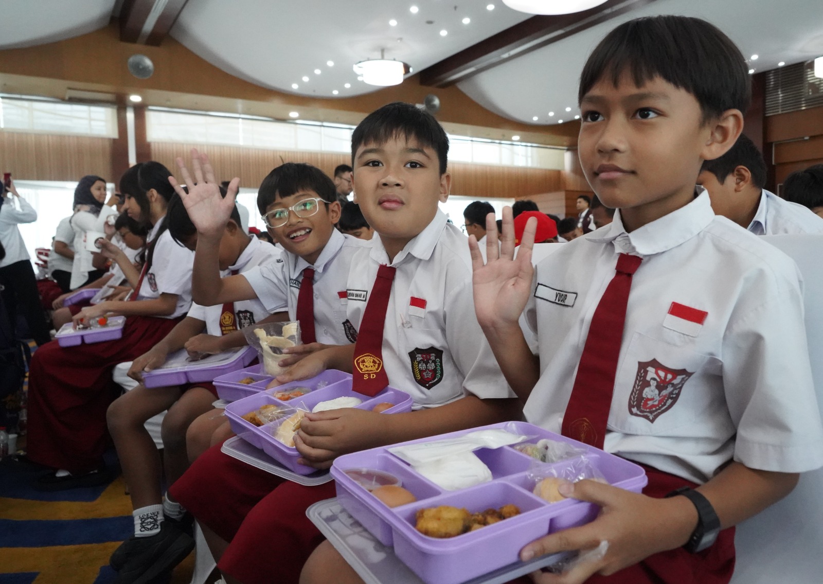 Bakti Sosial Makan Bergizi Gratis dalam Rangka Harkannas 2024