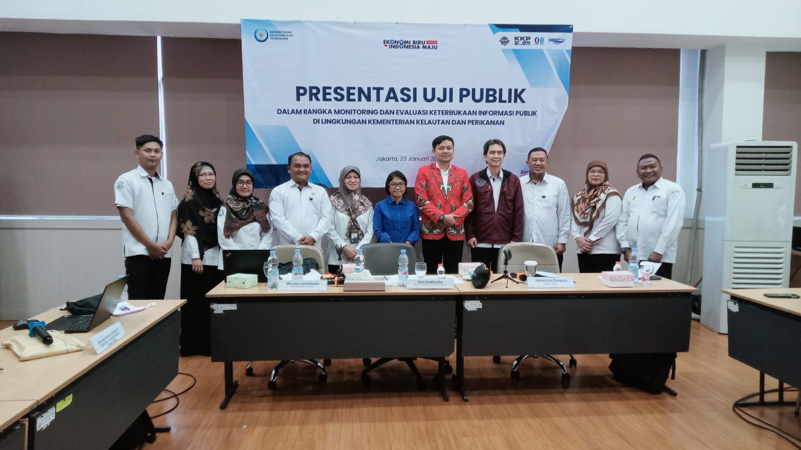 KKP Gelar Presentasi Uji Publik Monev Keterbukaan Informasi Publik 2025