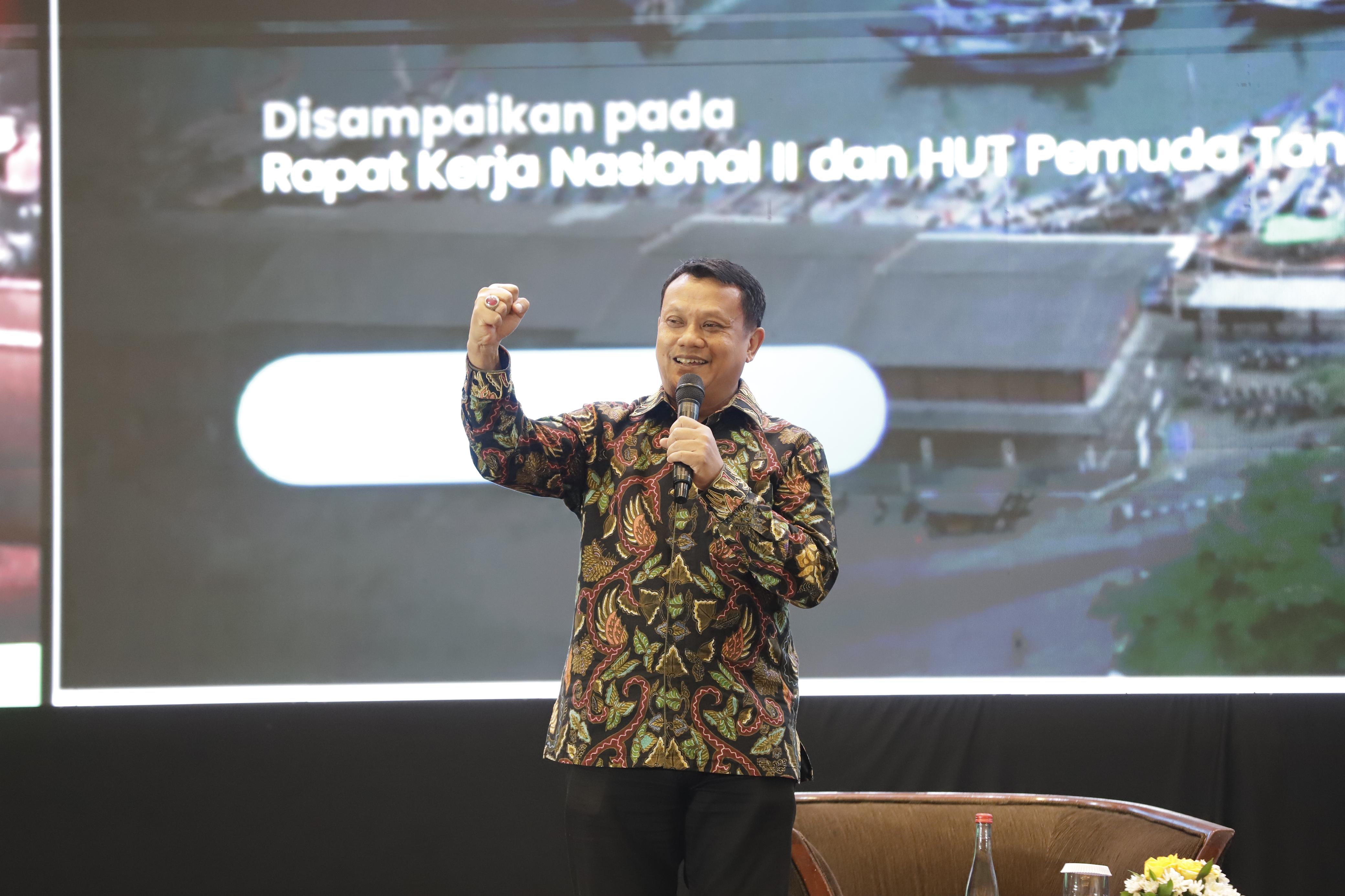 Sekretaris Jenderal KKP menjadi narasumber dalam Rapat Kerja Nasional (Rakernas) II dan HUT Pemuda Tani Indonesia