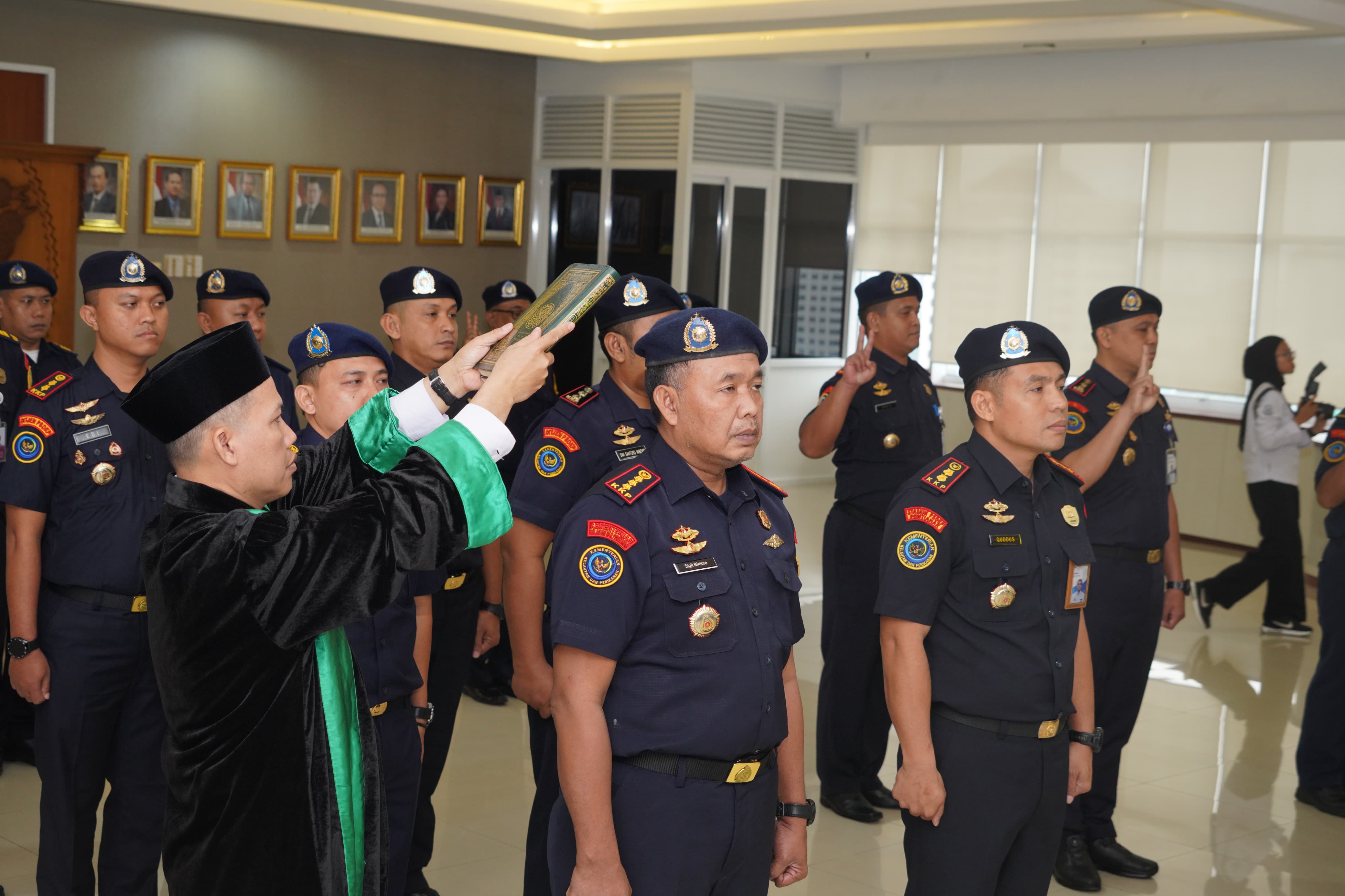 Pelantikan dan Pengambilan Sumpah Jabatan Struktural dan Fungsional Lingkup Ditjen PSDKP
