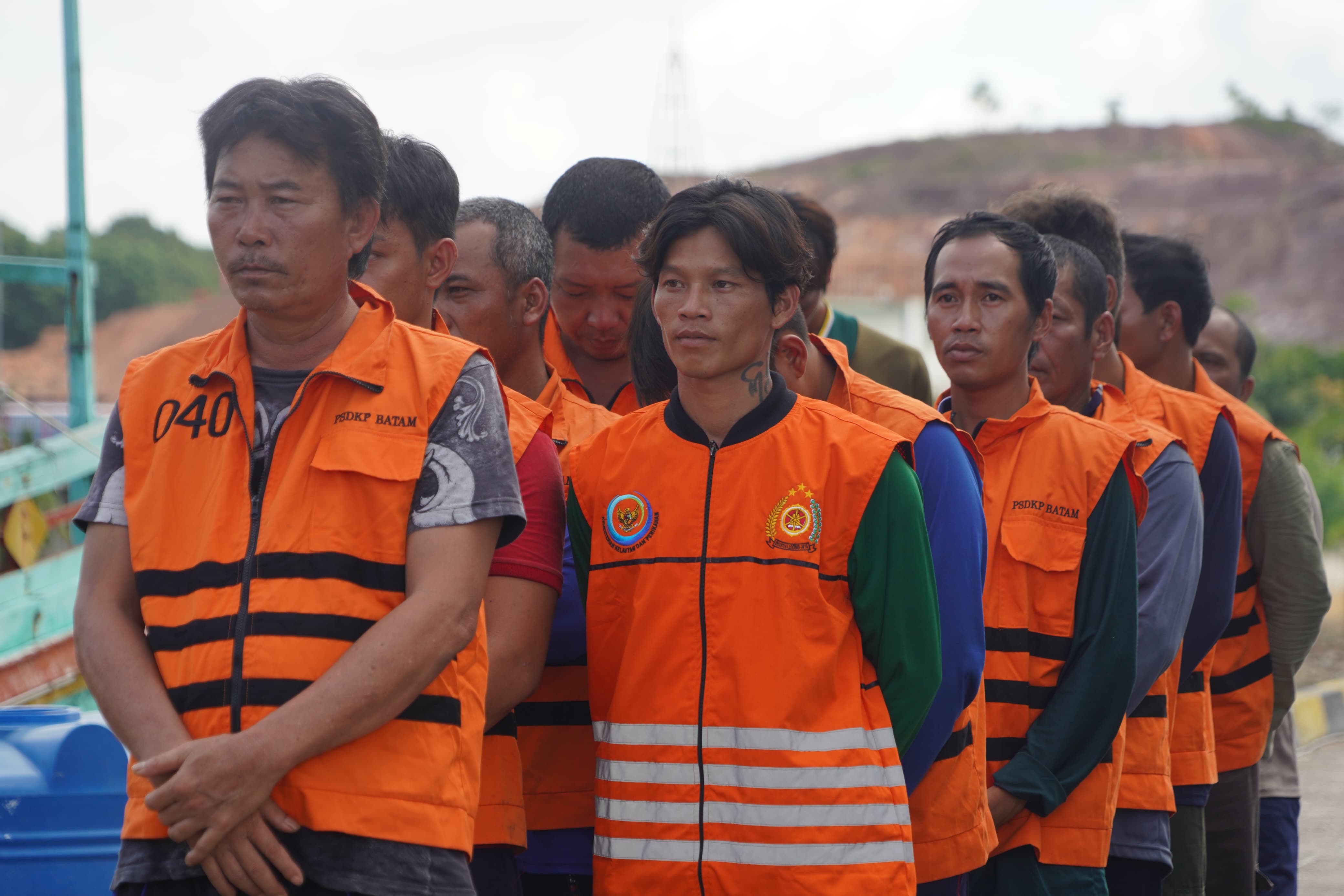 Konferensi Pers Penangkapan 2 Kapal Vietnam di Laut Natuna