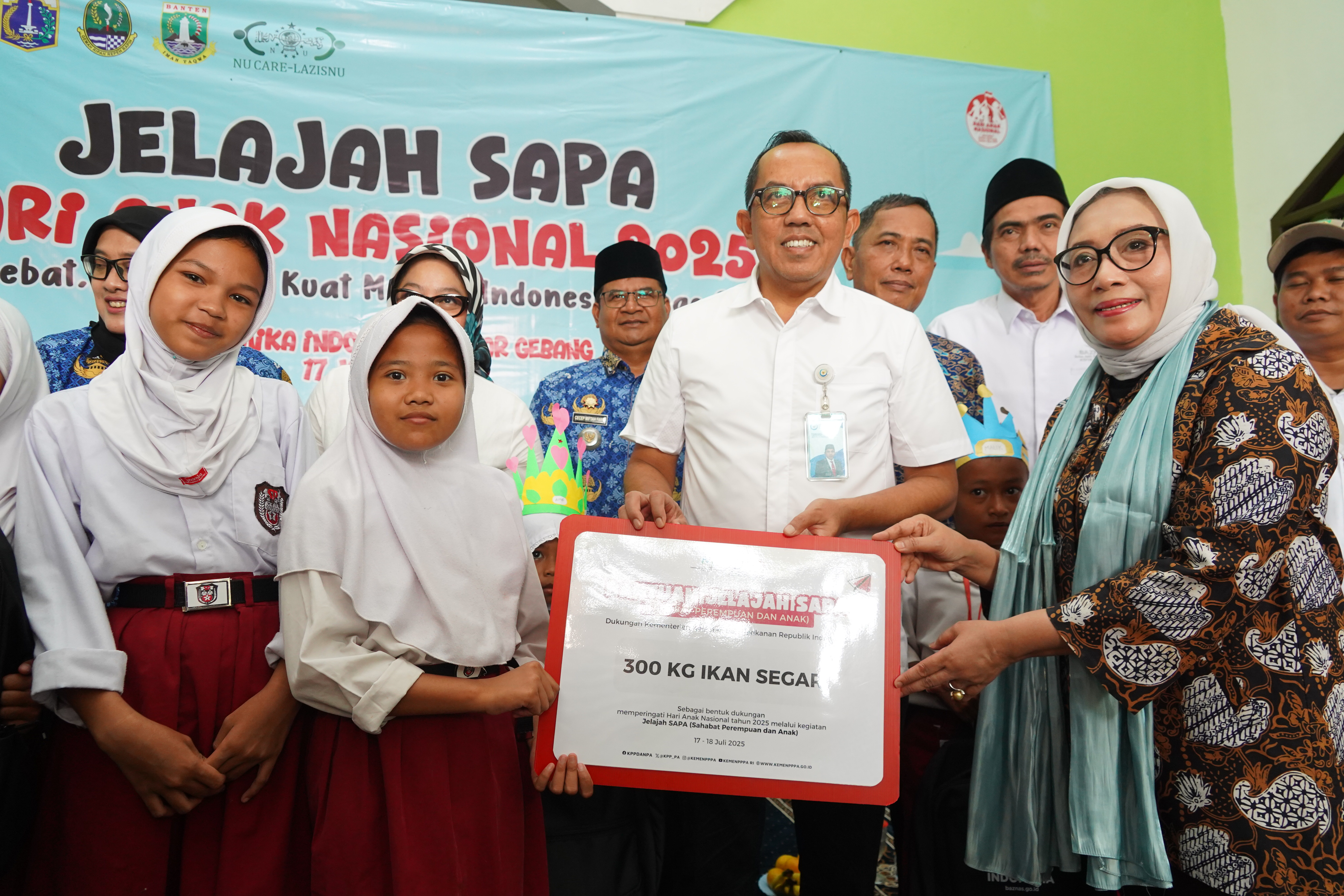 KKP salurkan bantuan 300 kg ikan dalam rangkaian kegiatan Hari Anak Nasional