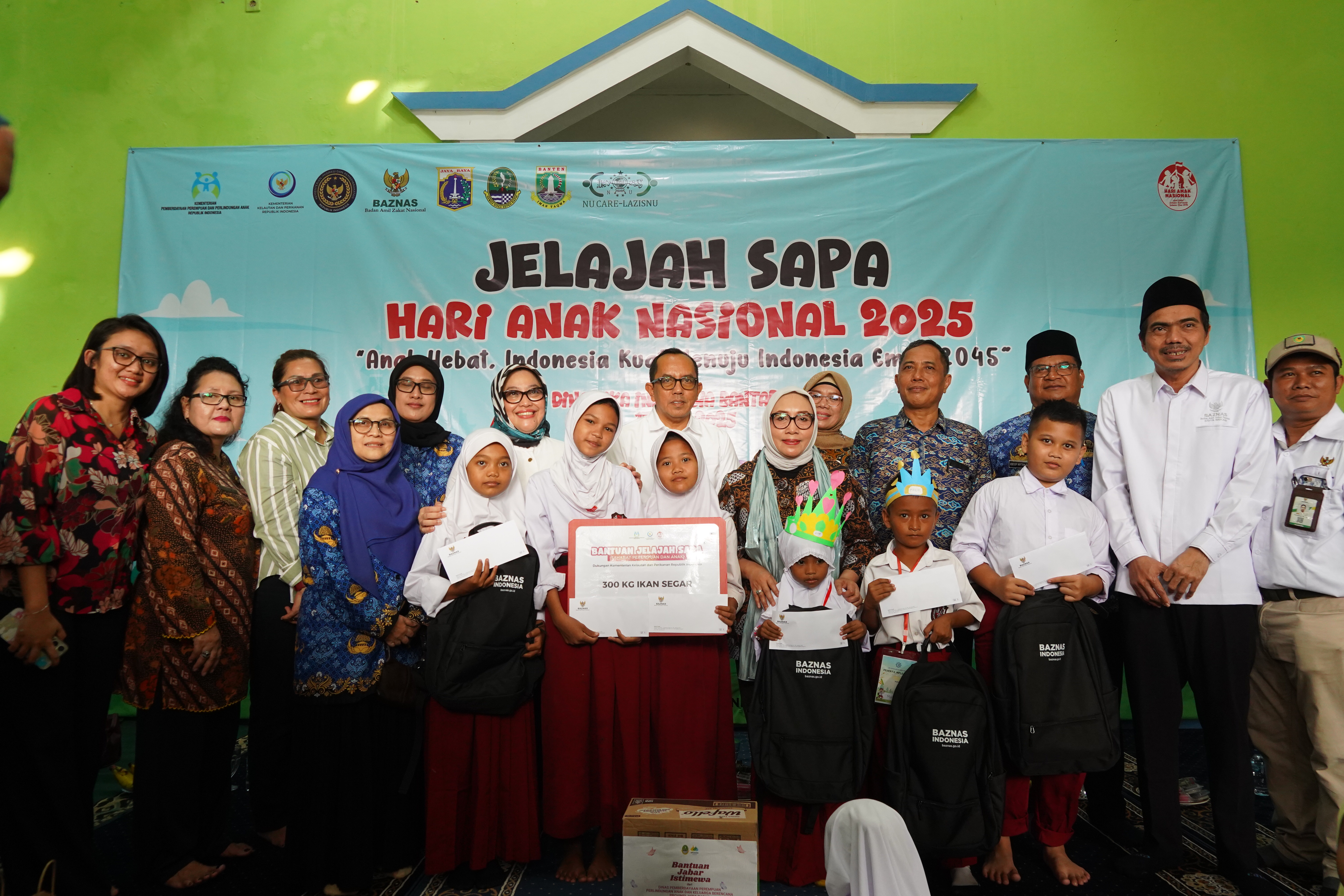 KKP salurkan bantuan 300 kg ikan dalam rangkaian kegiatan Hari Anak Nasional