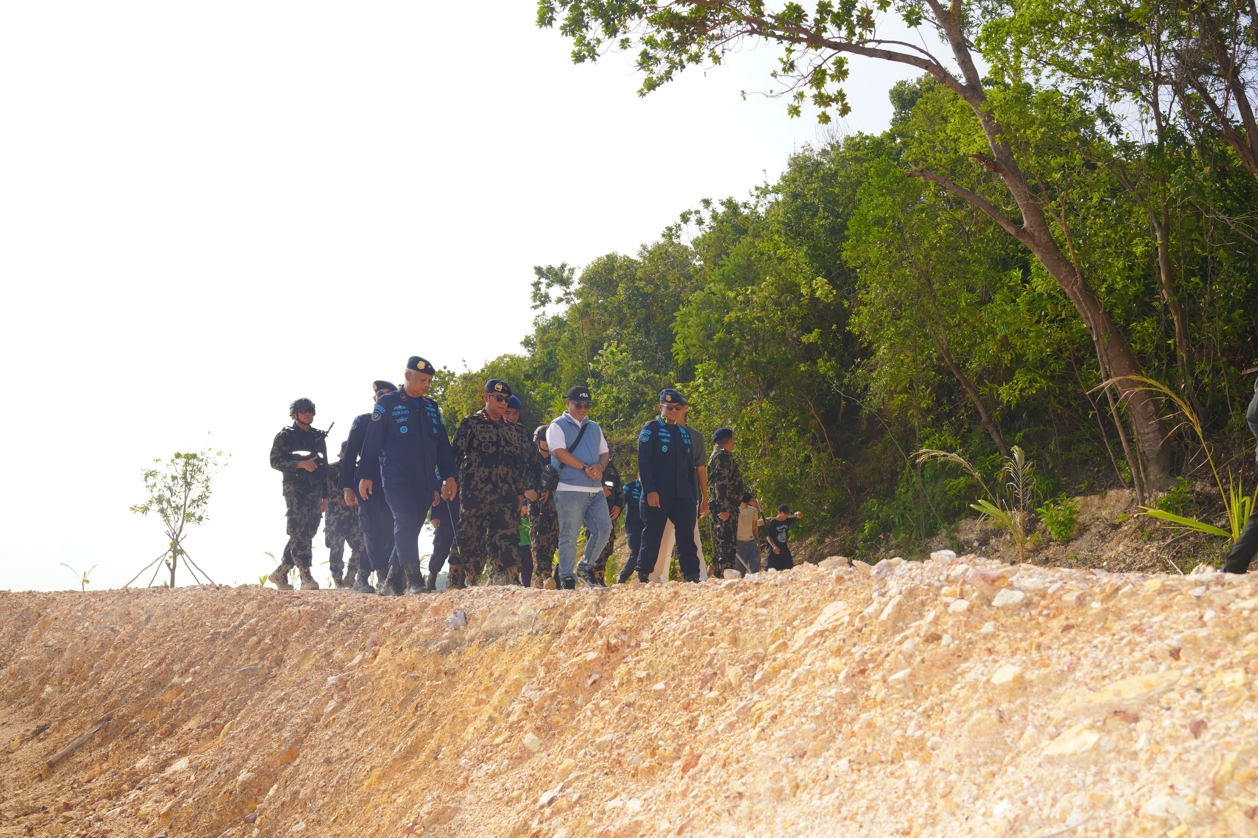 KKP Segel Pemanfaatan Tiga Pulau Kecil Tidak Sesuai Ketentuan di Kepri