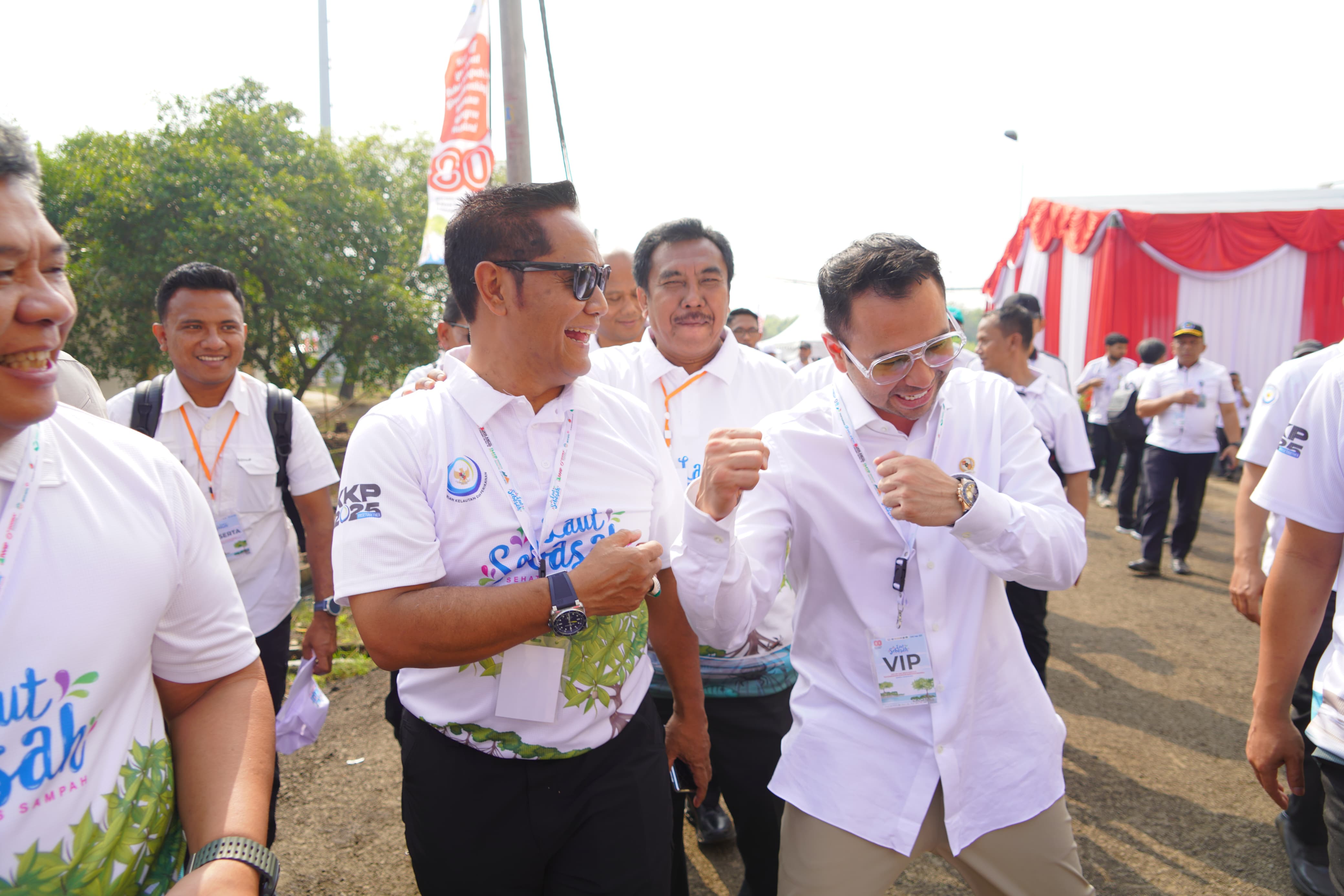 Kick Off Laut Sehat Bebas Sampah dan Groundbreaking Kawasan Mangrove Nasional