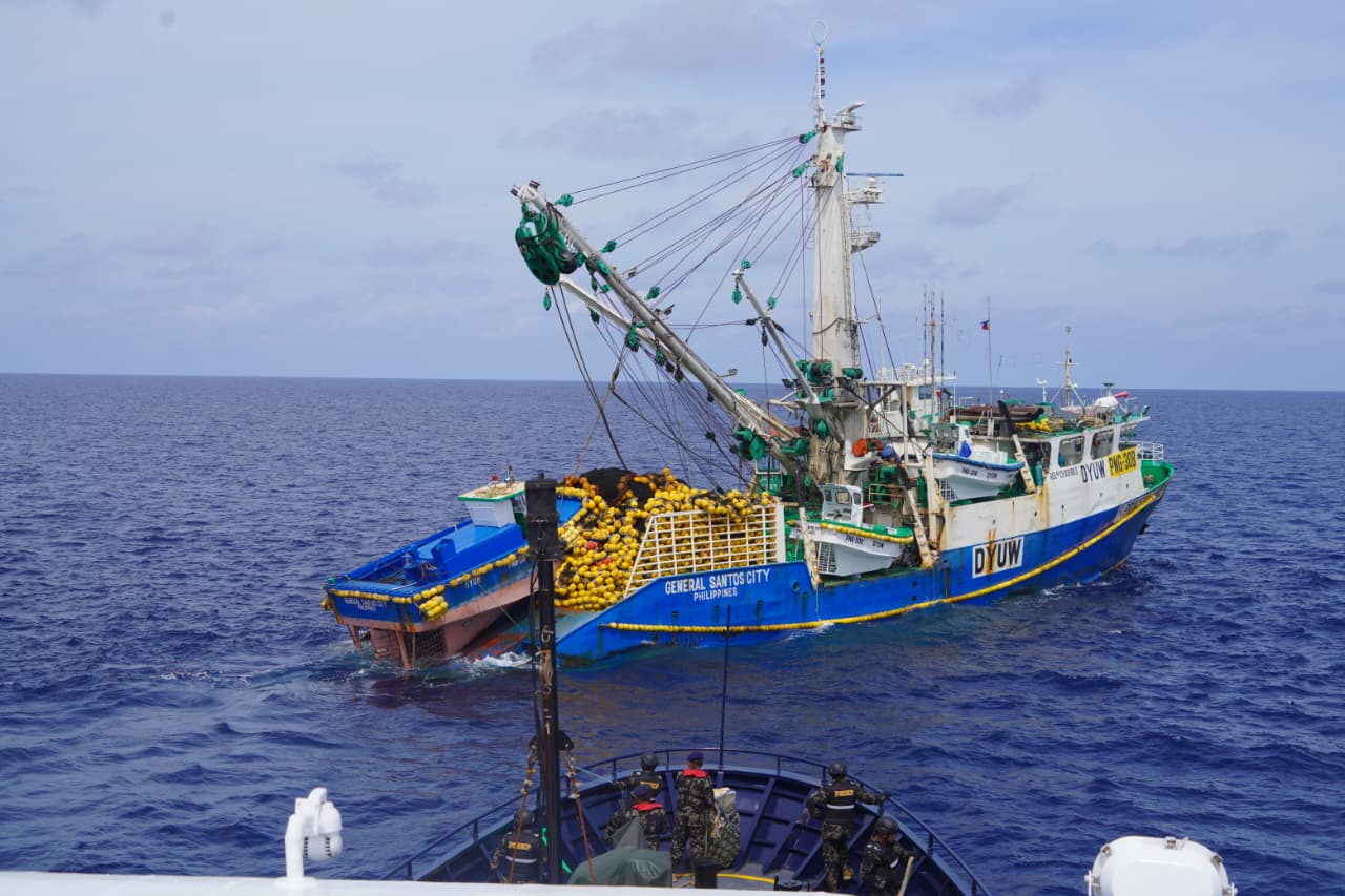 Konferensi Pers KKP Ringkus Kapal Ikan Ilegal Filipina Berukuran 754 GT di Samudera Pasifik