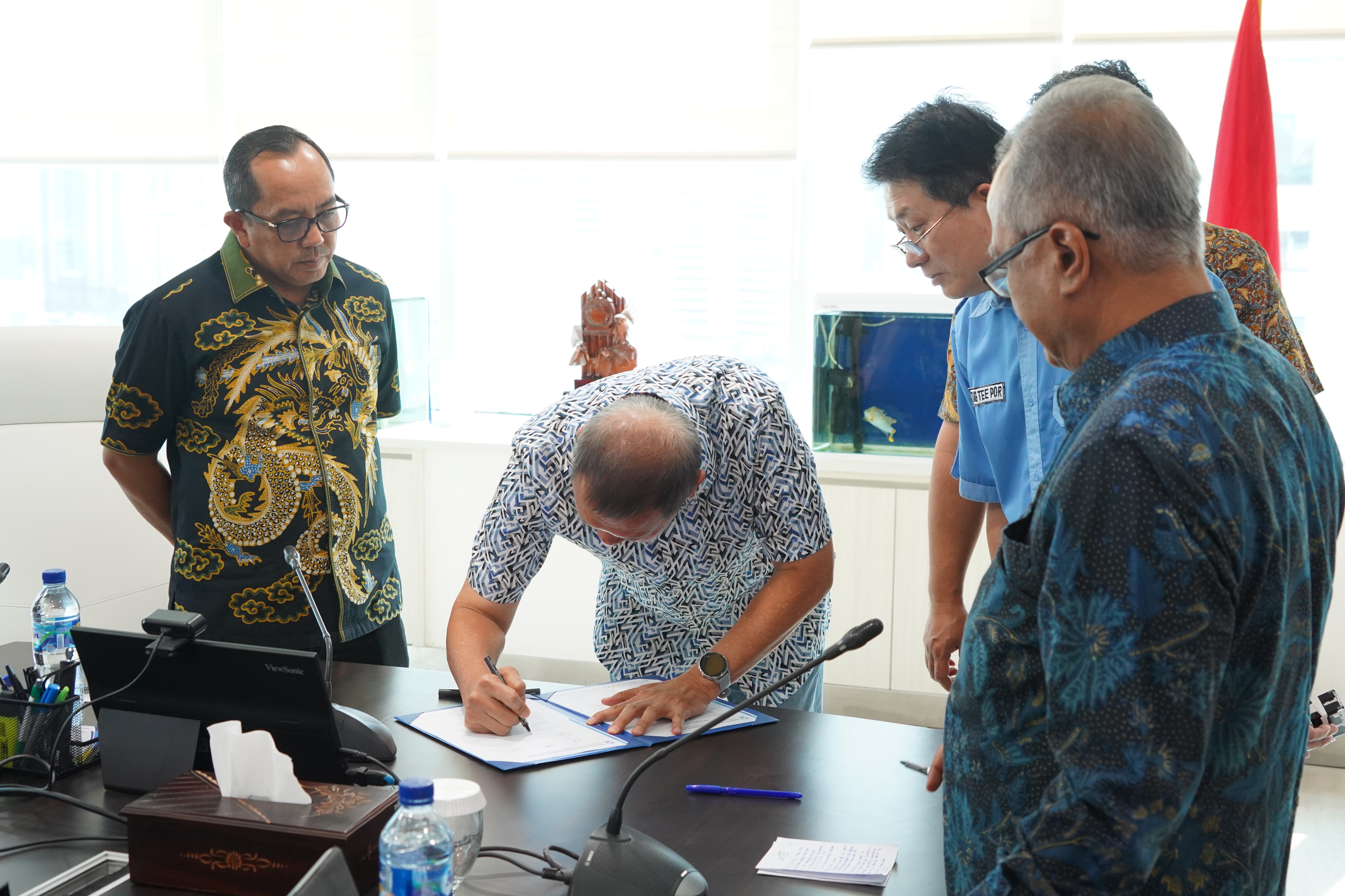 Audiensi Dirjen PDSPKP dengan Asosiasi Pengelolaan Rajungan Indonesia (APRI)