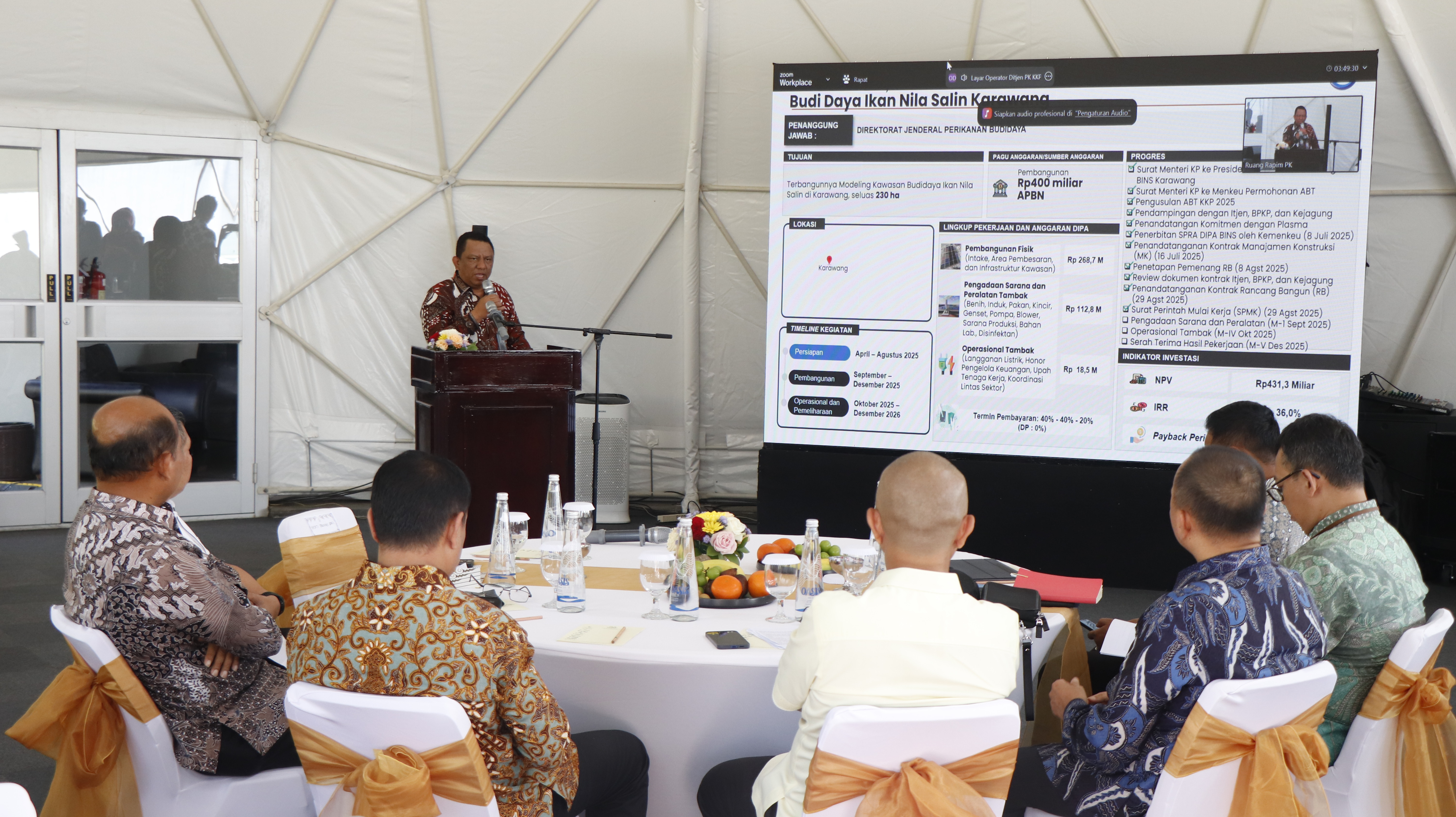 Entry Meeting Pengamanan Pembangunan Strategis (PPS) bersama Kejaksaan Agung RI