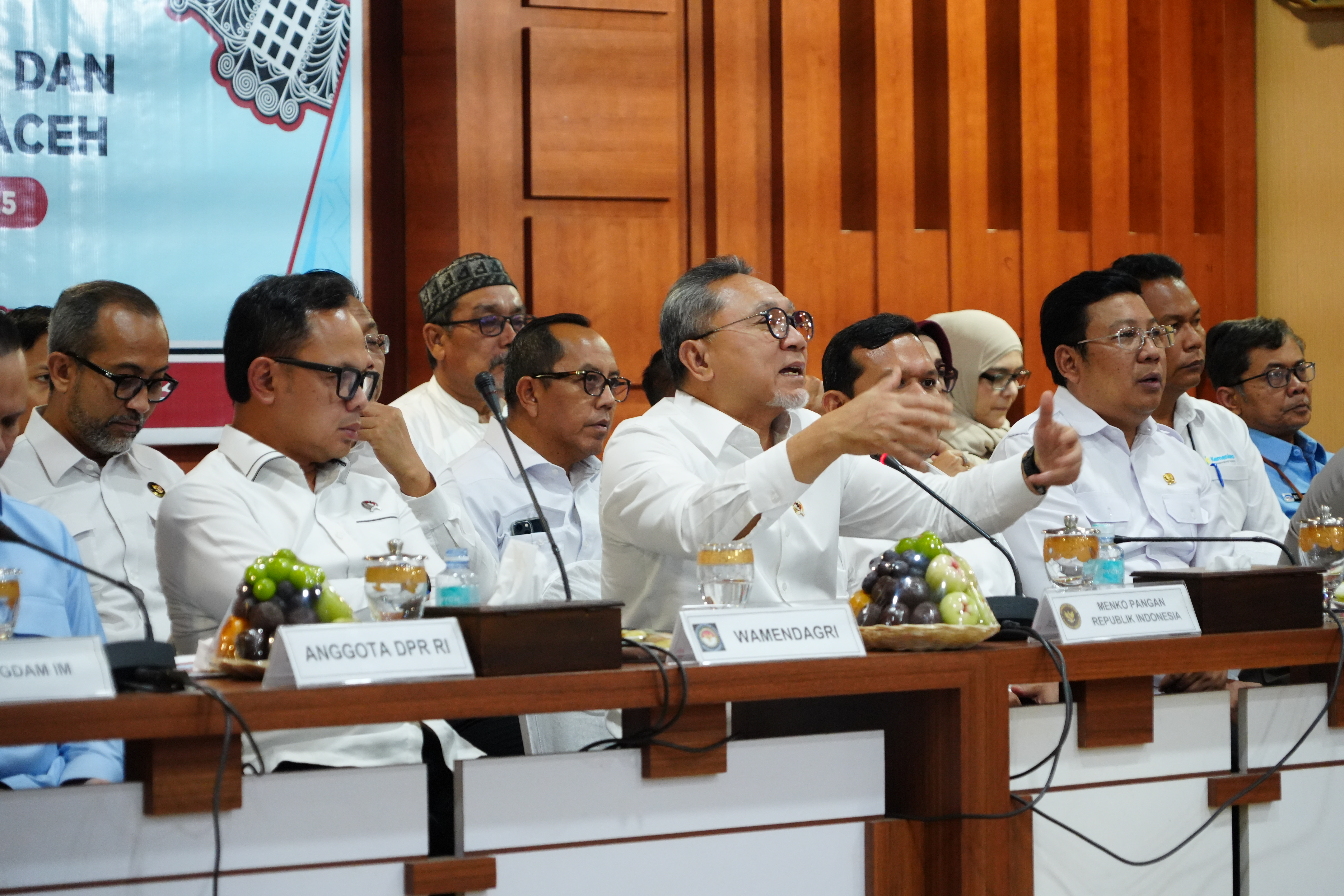 Rapat Konsolidasi Satgas Nasiional, Satgas Provinsi, Satgas Kabupaten/Kota KDMP se Aceeh