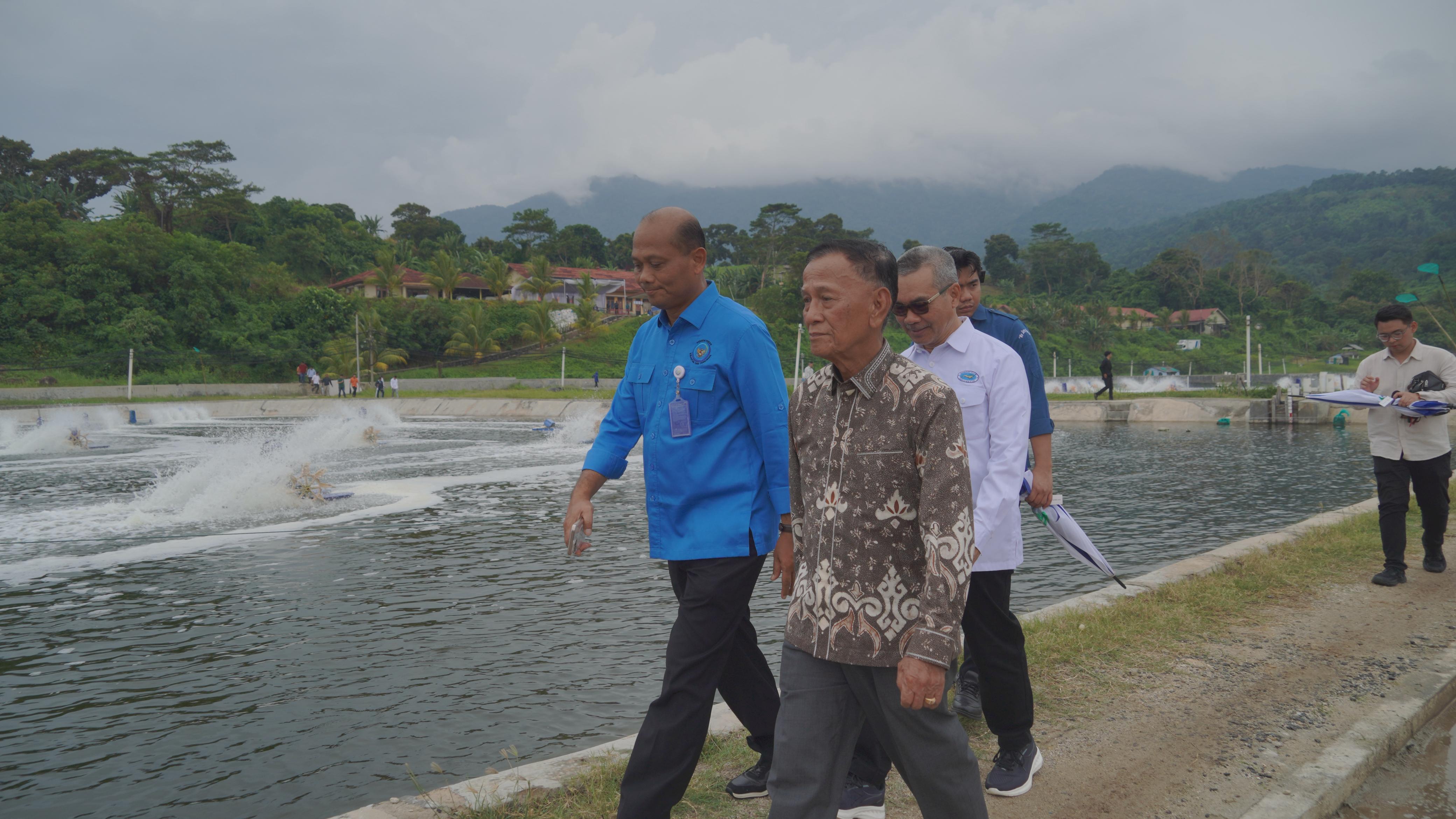 Kunjungan Kerja Direktur Jenderal Perikanan Budi Daya ke Provinsi Lampung