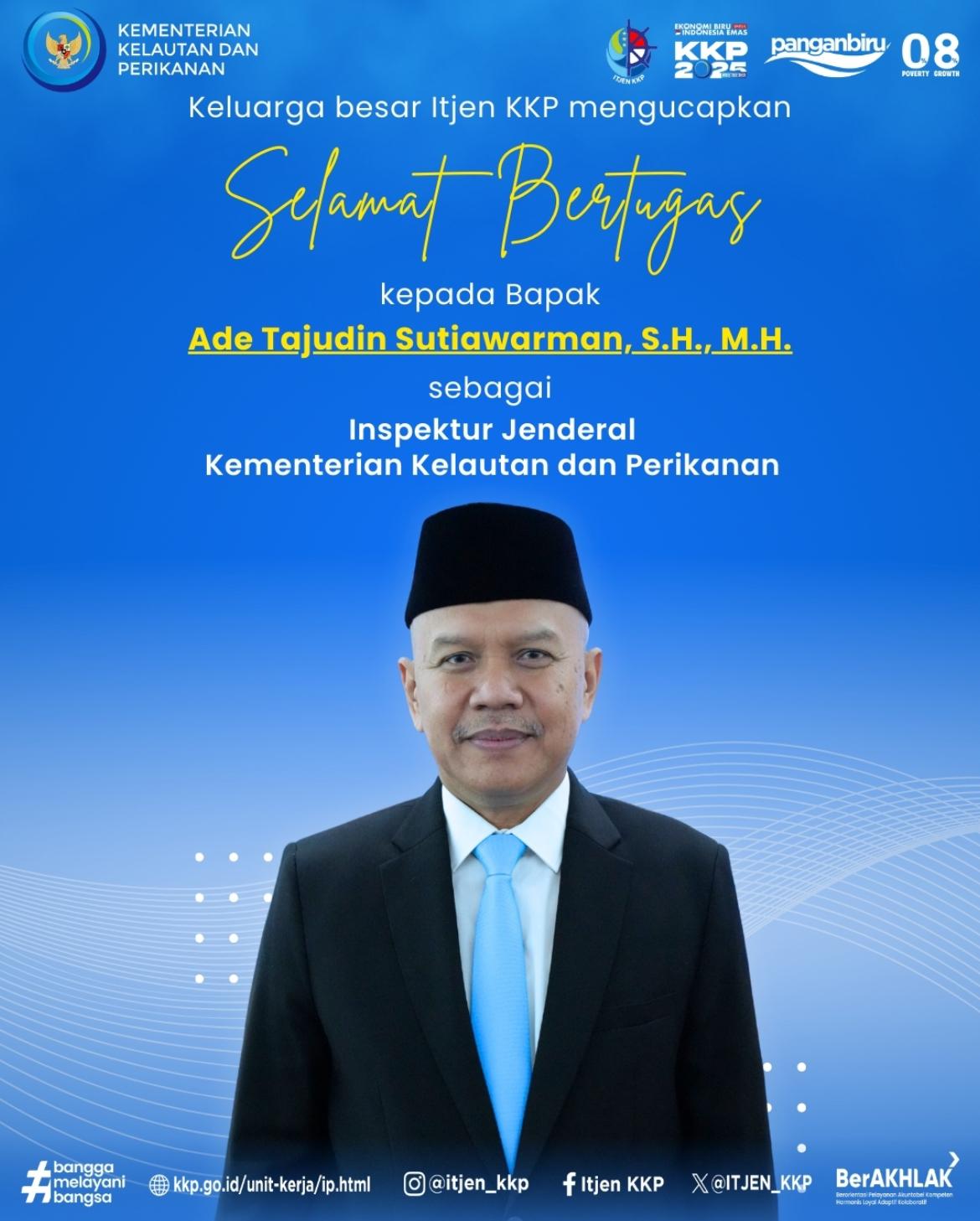 PELANTIKAN INSPEKTUR JENDERAL KKP