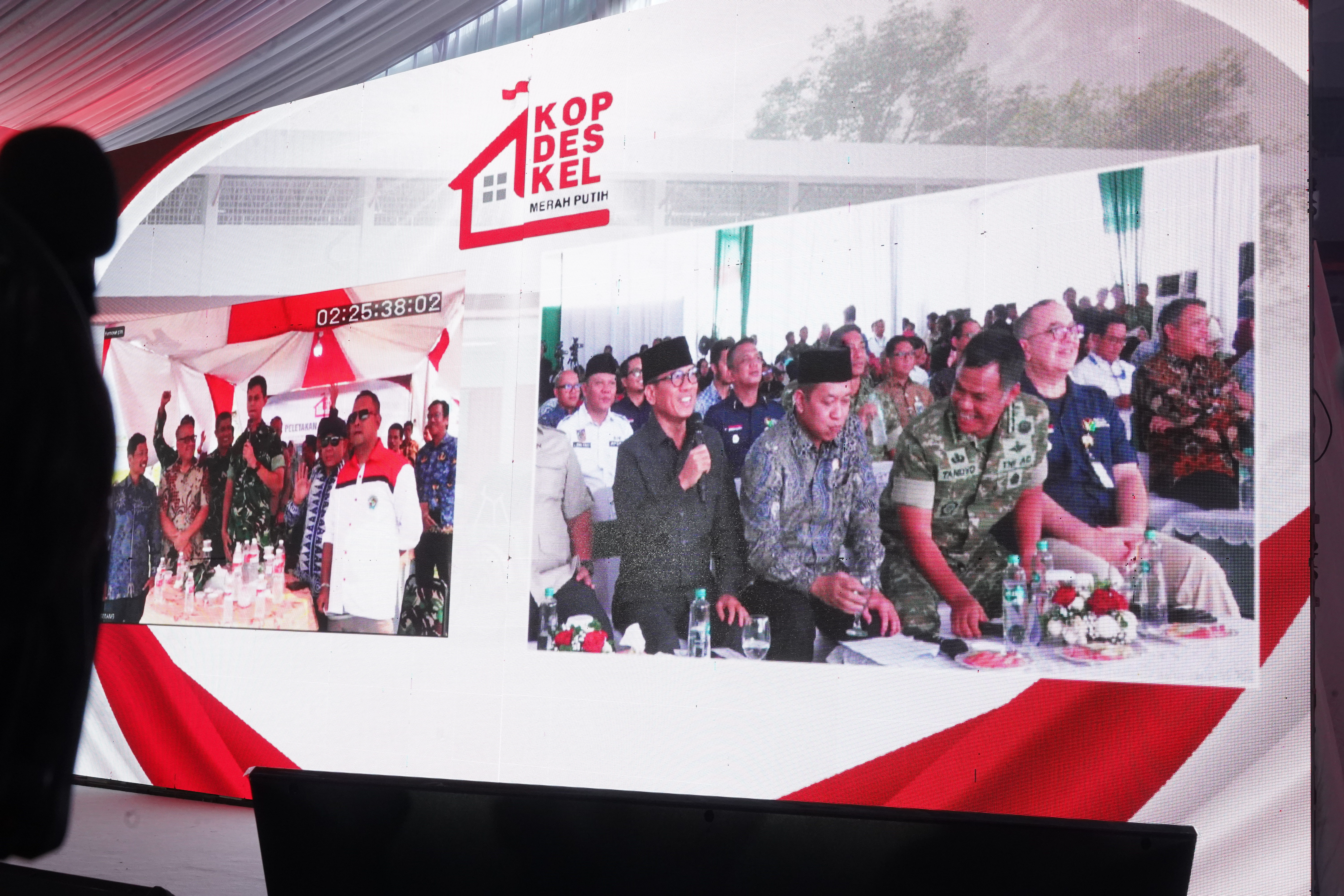 Peletakan Batu Pertama Gerai, Pergudangan dan Kelengkapan Kopdeskel Merah Putih