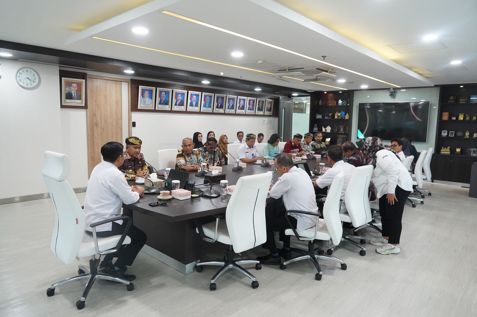 Audiensi Plt. Dirjen PDSPKP dengan Walikota Tarakan