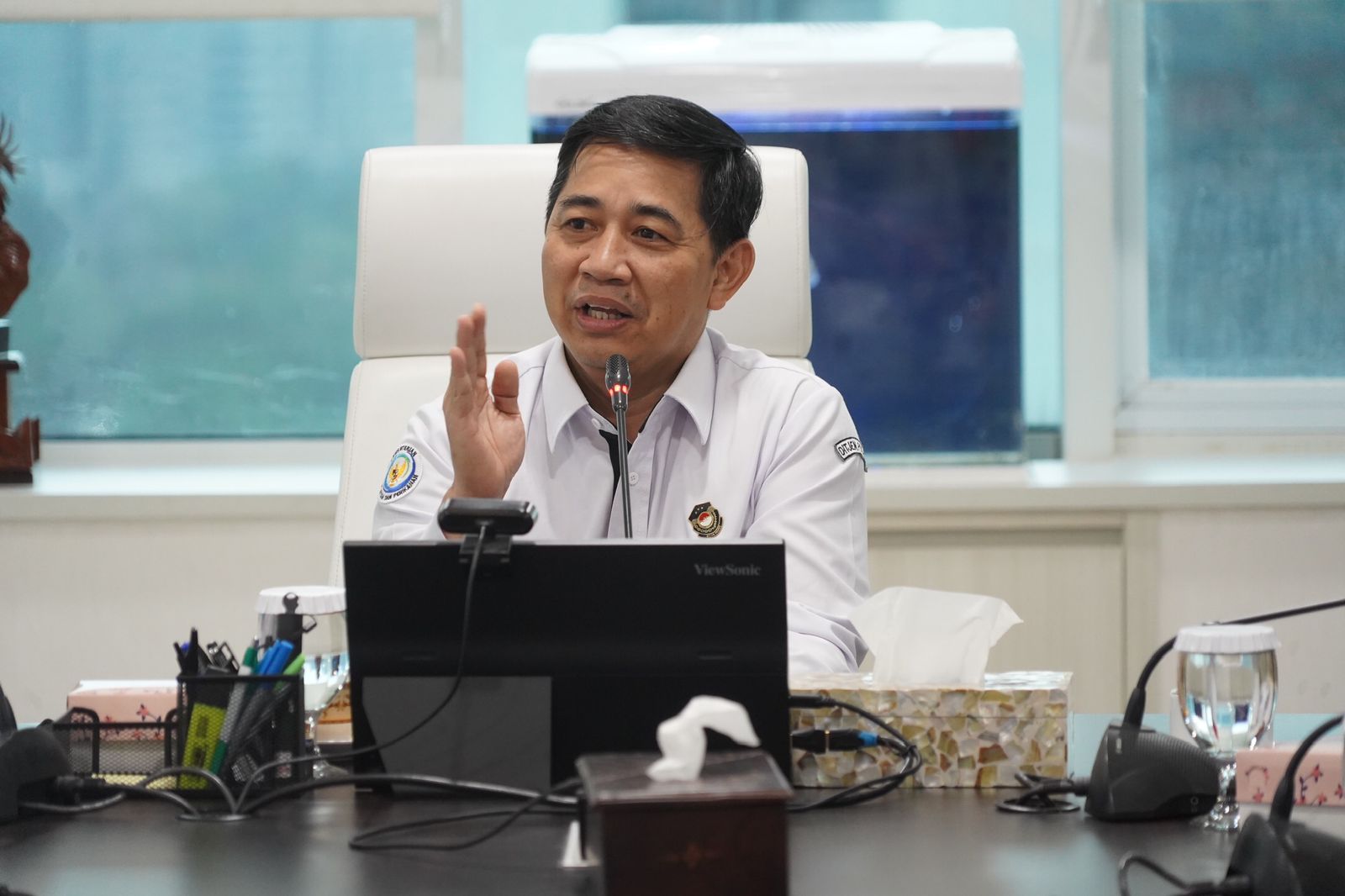 Audiensi Plt. Dirjen PDSPKP dengan Walikota Tarakan