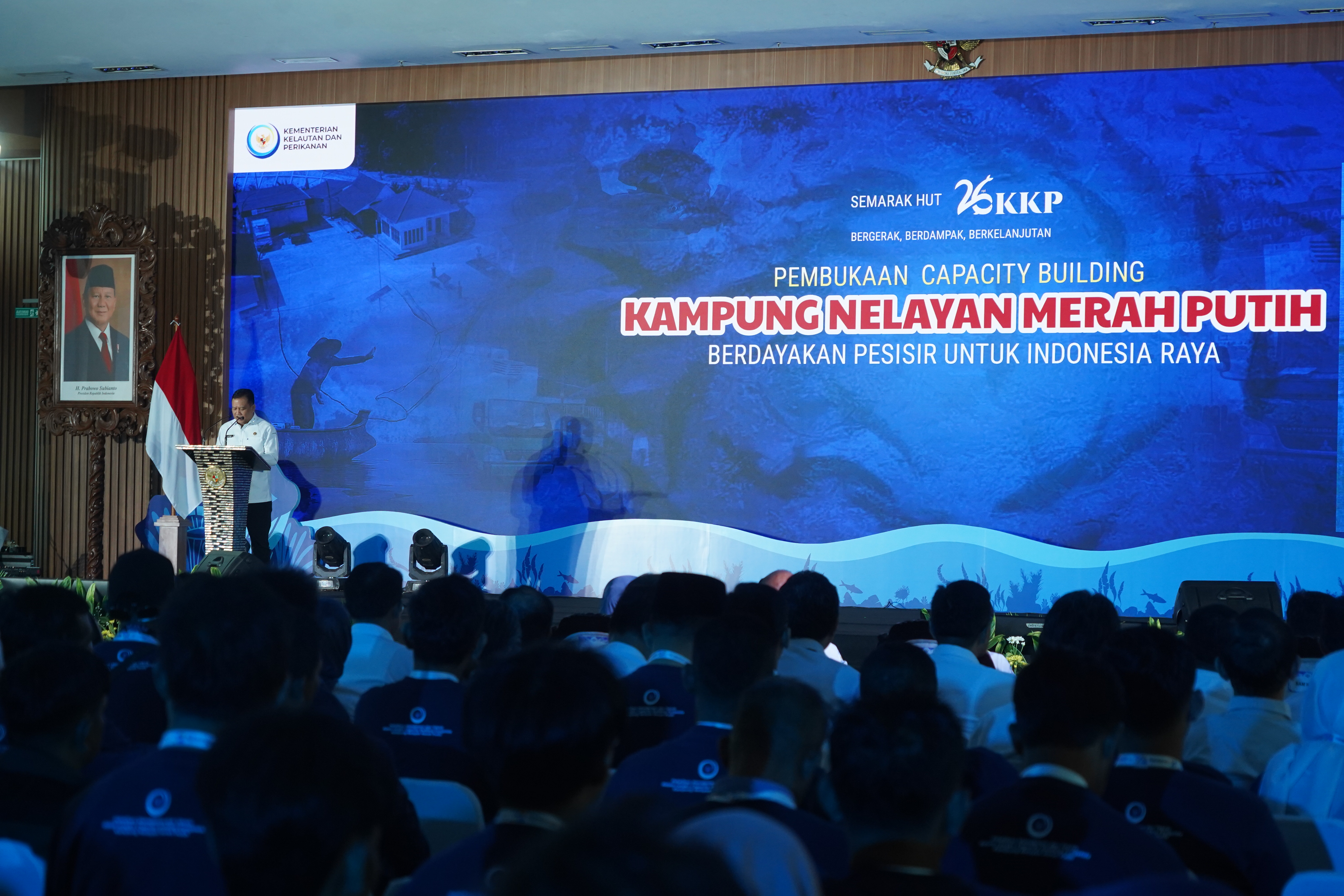 Pembukaan Capacity Building Kampung Nelayan Merah Putih (KNMP)