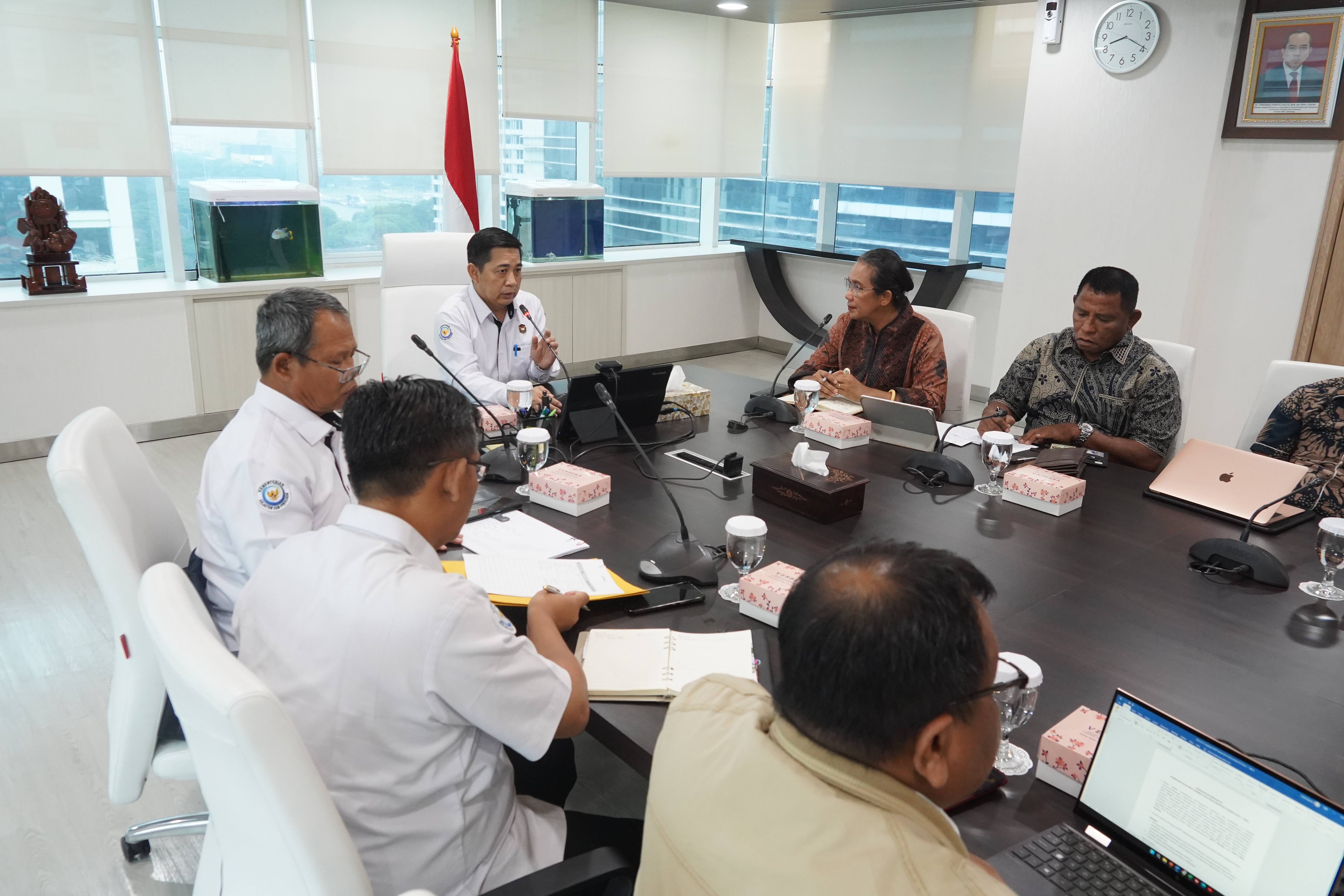 Audiensi dengan Pemerintah Kab. Kepulauan Tanimbar