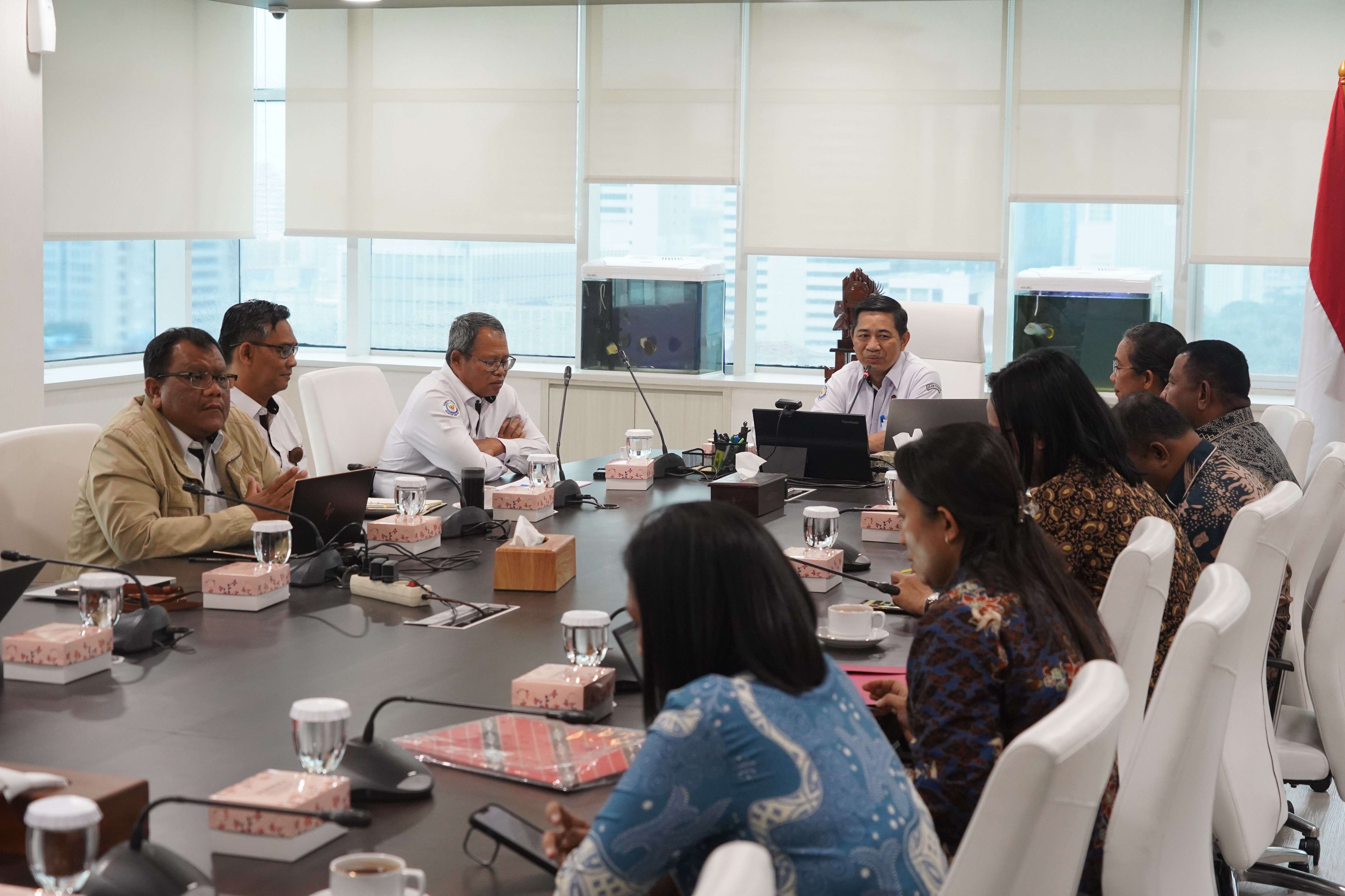 Audiensi dengan Pemerintah Kab. Kepulauan Tanimbar