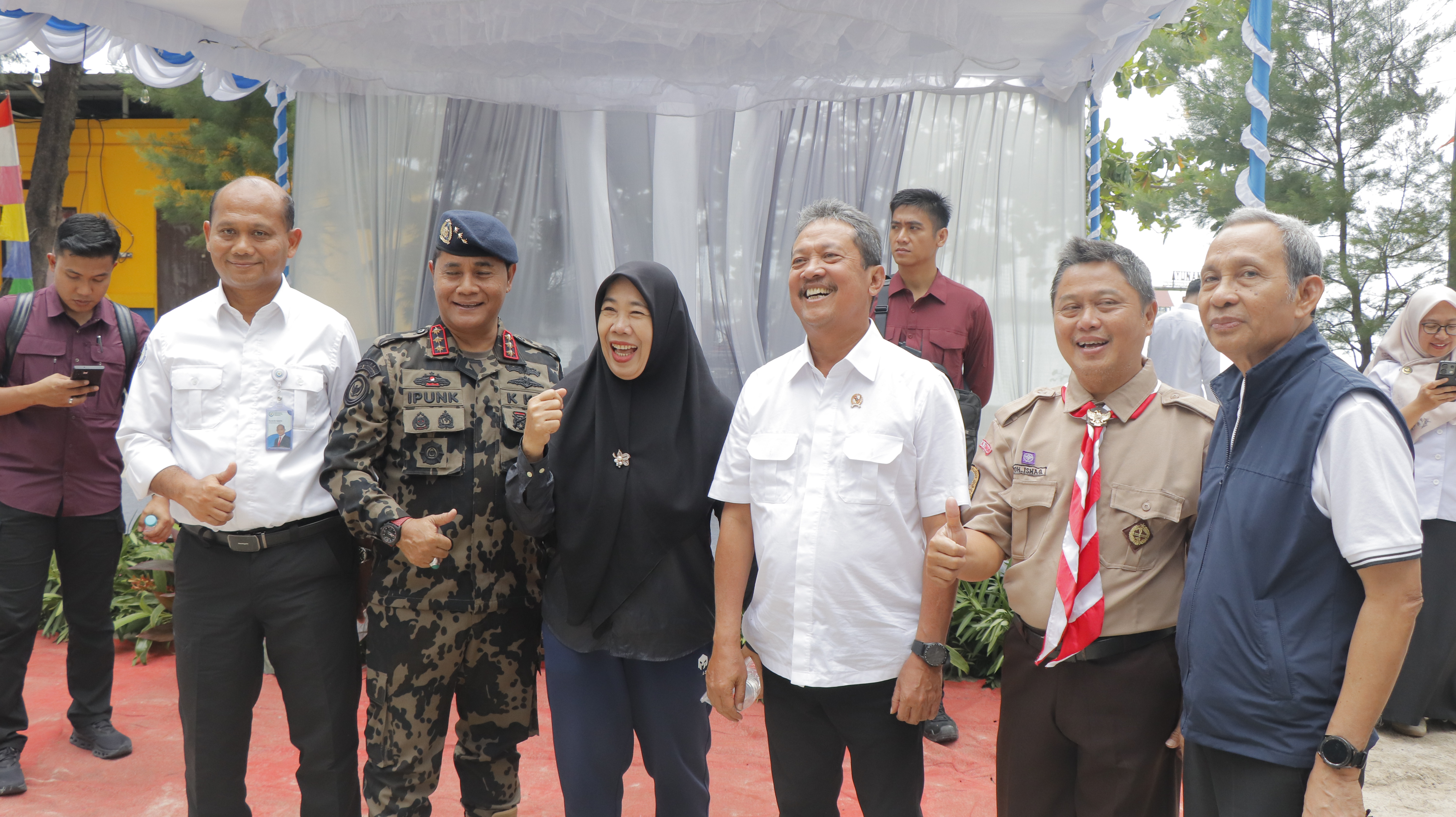 Kunjungan Kerja MKP ke Pulau Tidung