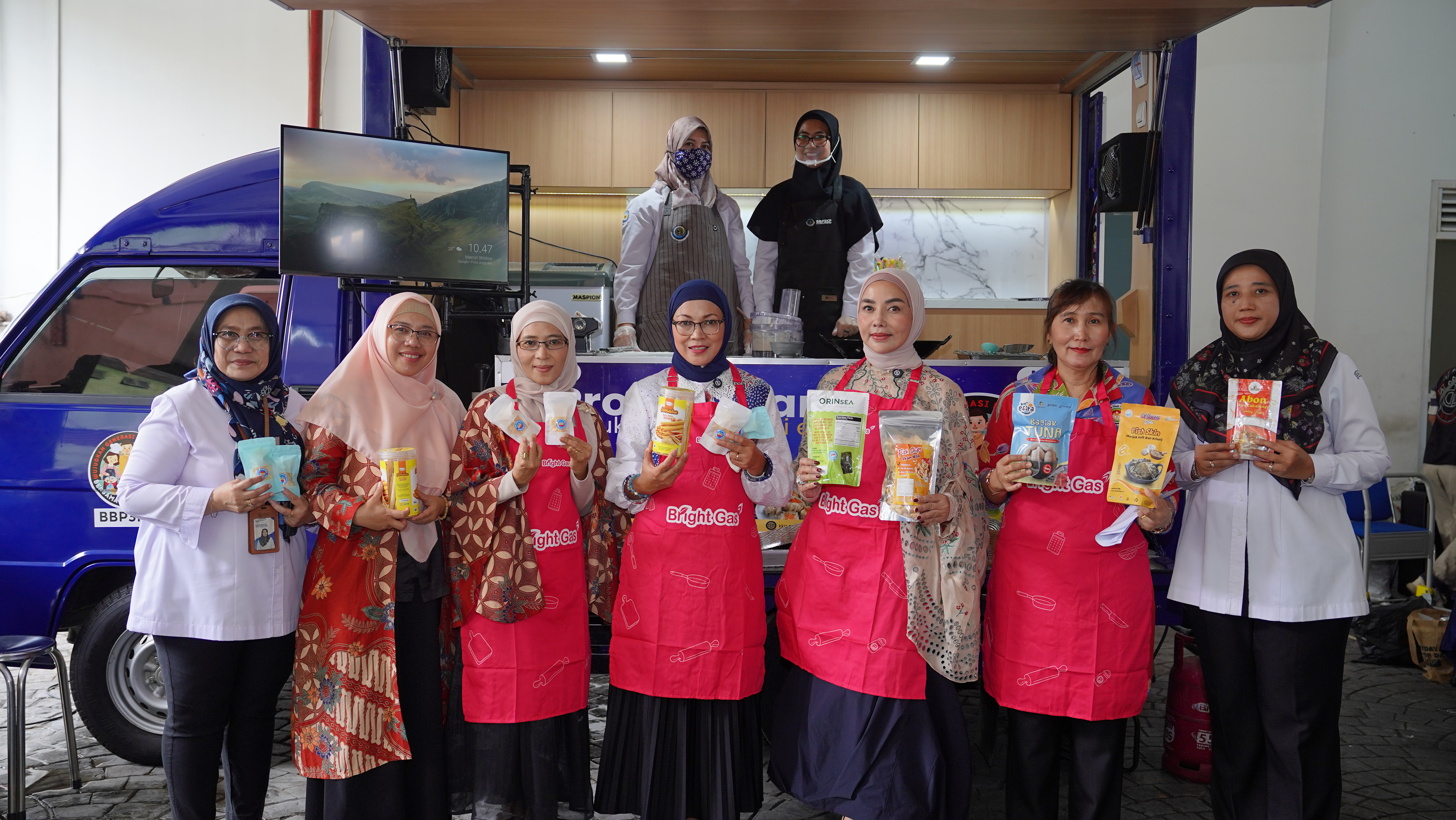 Pembukaan Bazar KKP Spesial Hari Ikan Nasional 2025